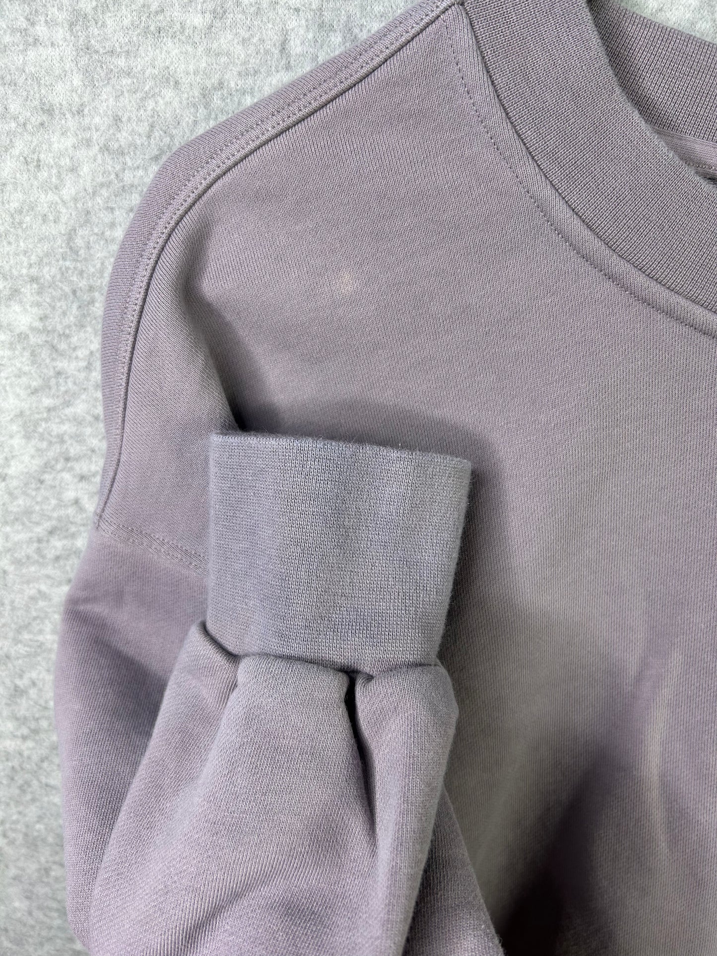 Lululemon Perfectly Oversized Crew Size 4? Heathered Iced Iris