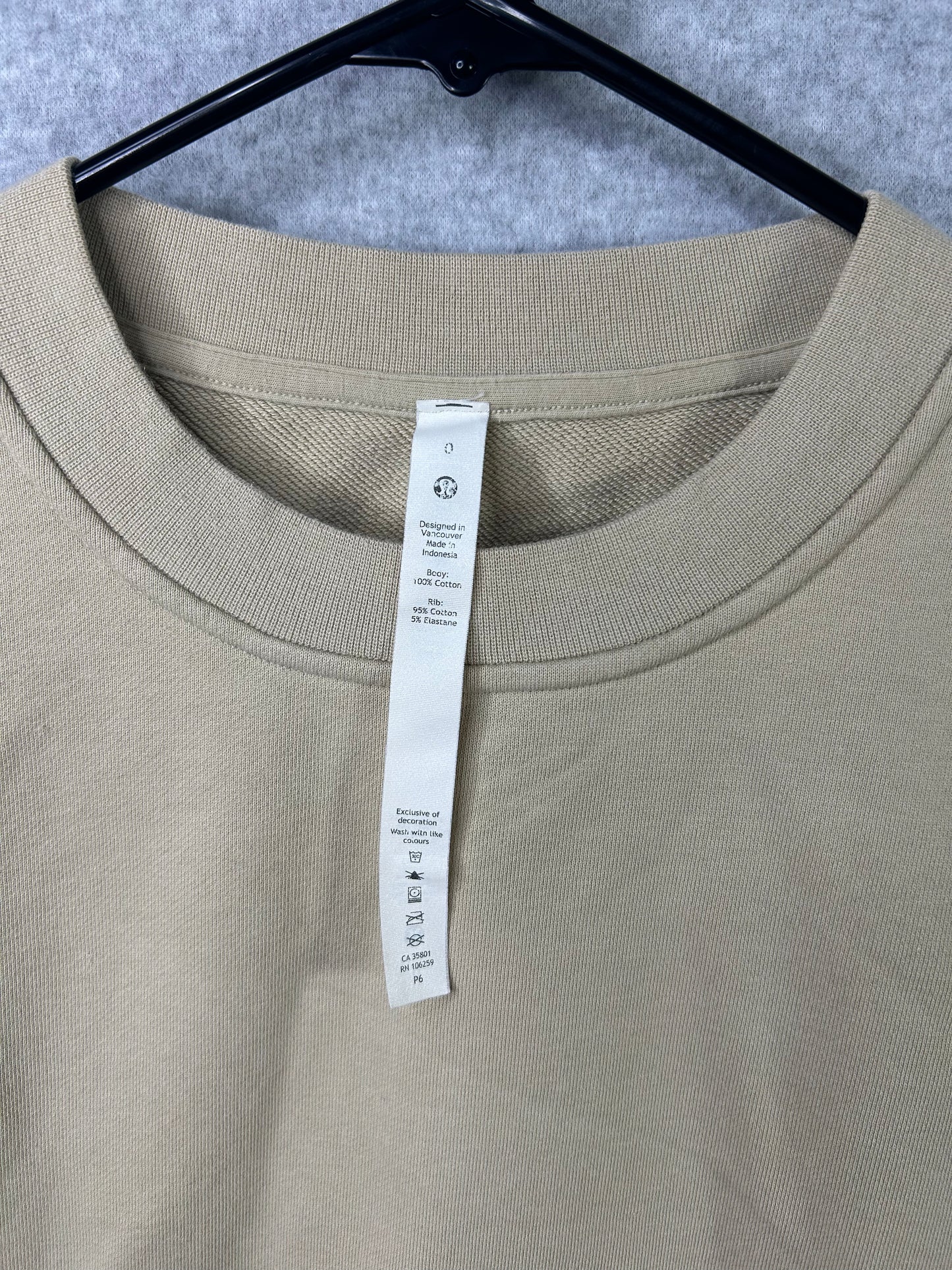Lululemon Perfectly Oversized Crew Size 0 Trench