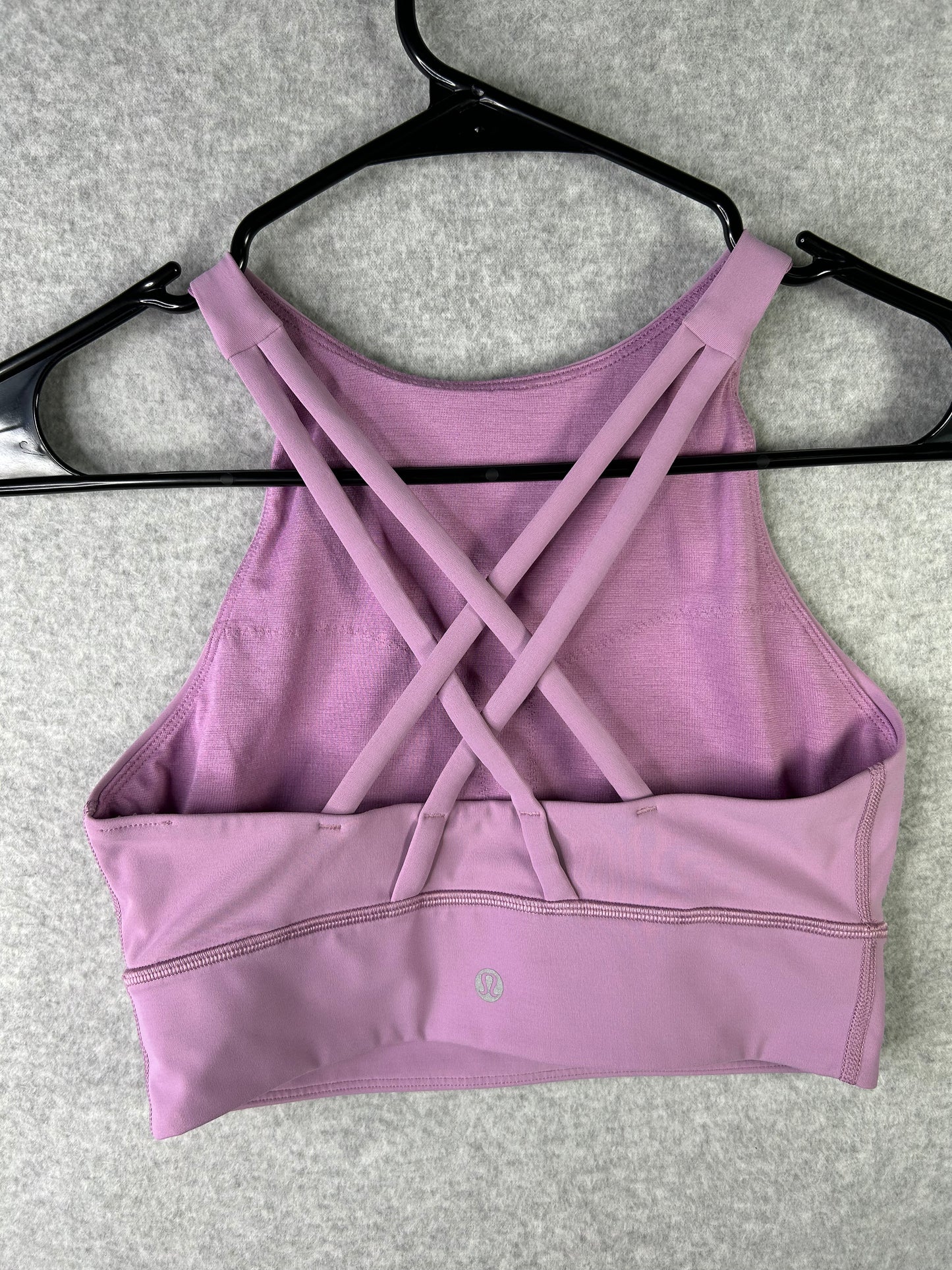 Lululemon Energy Bra High Neck Long Line Tough Size 6 Jubilee