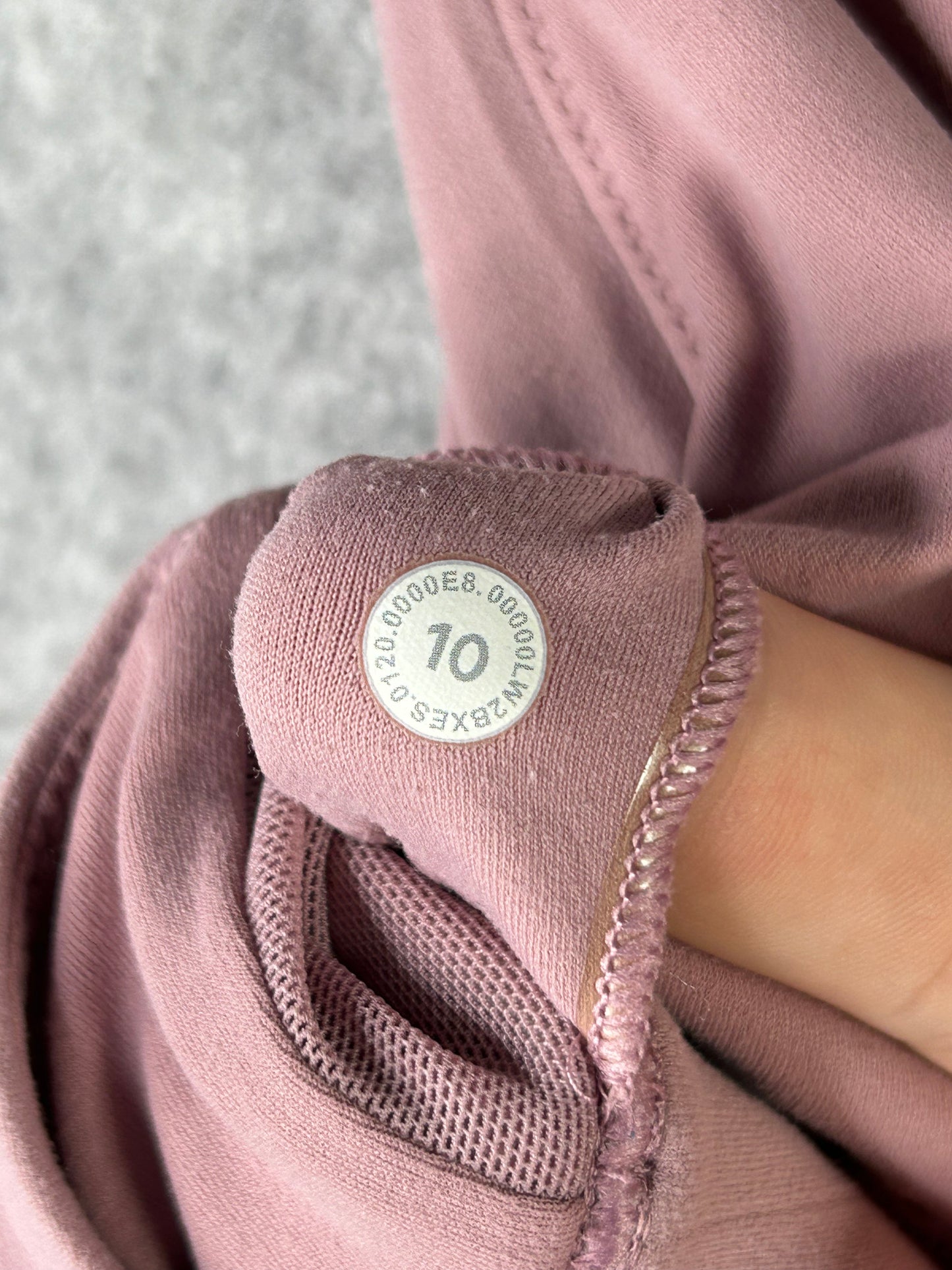 Lululemon Sweet Awakenings Bra Size 10 Pink Taupe