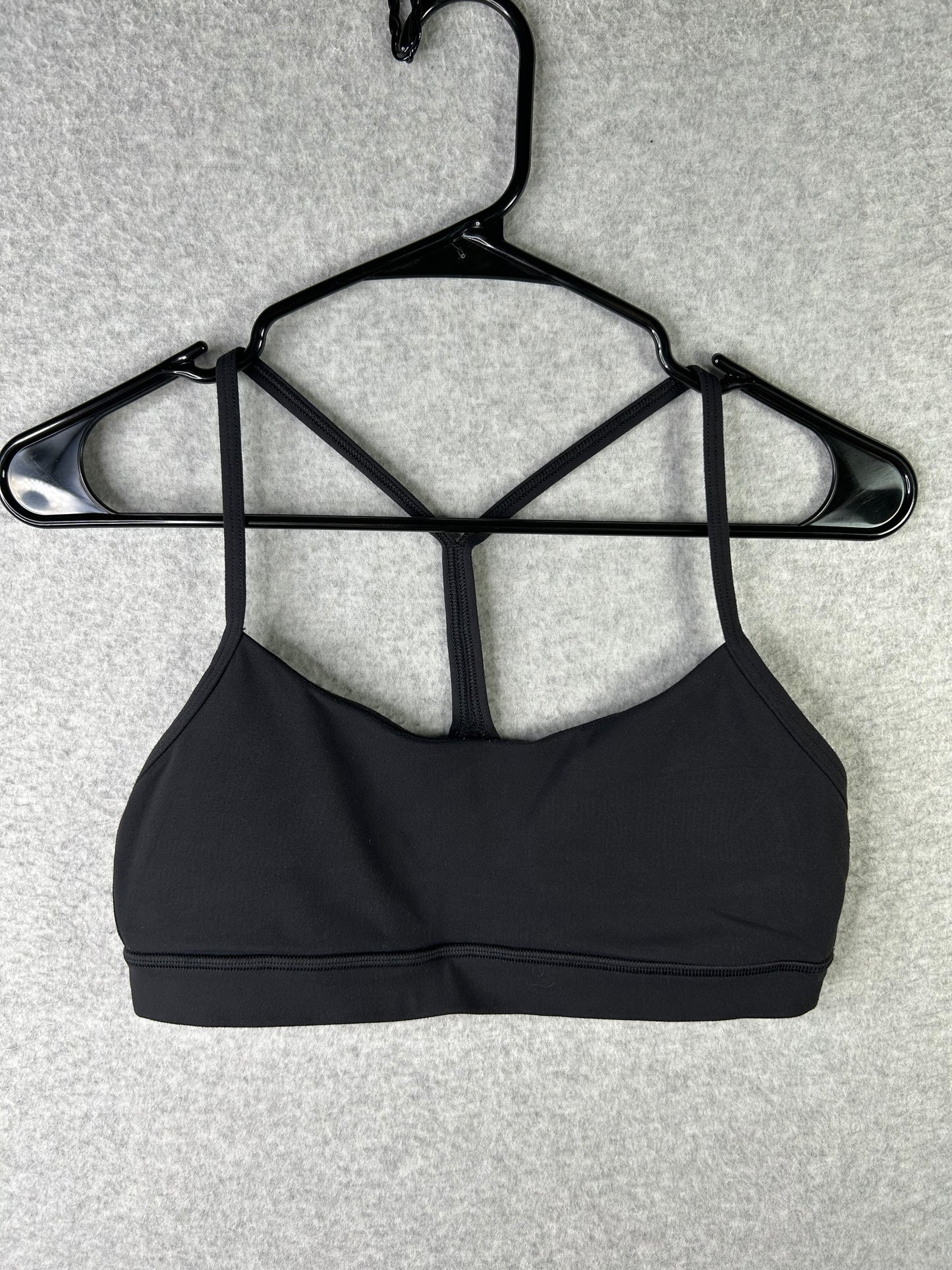 Lululemon Flow Y Bra Nulu Size 8 Cup Black