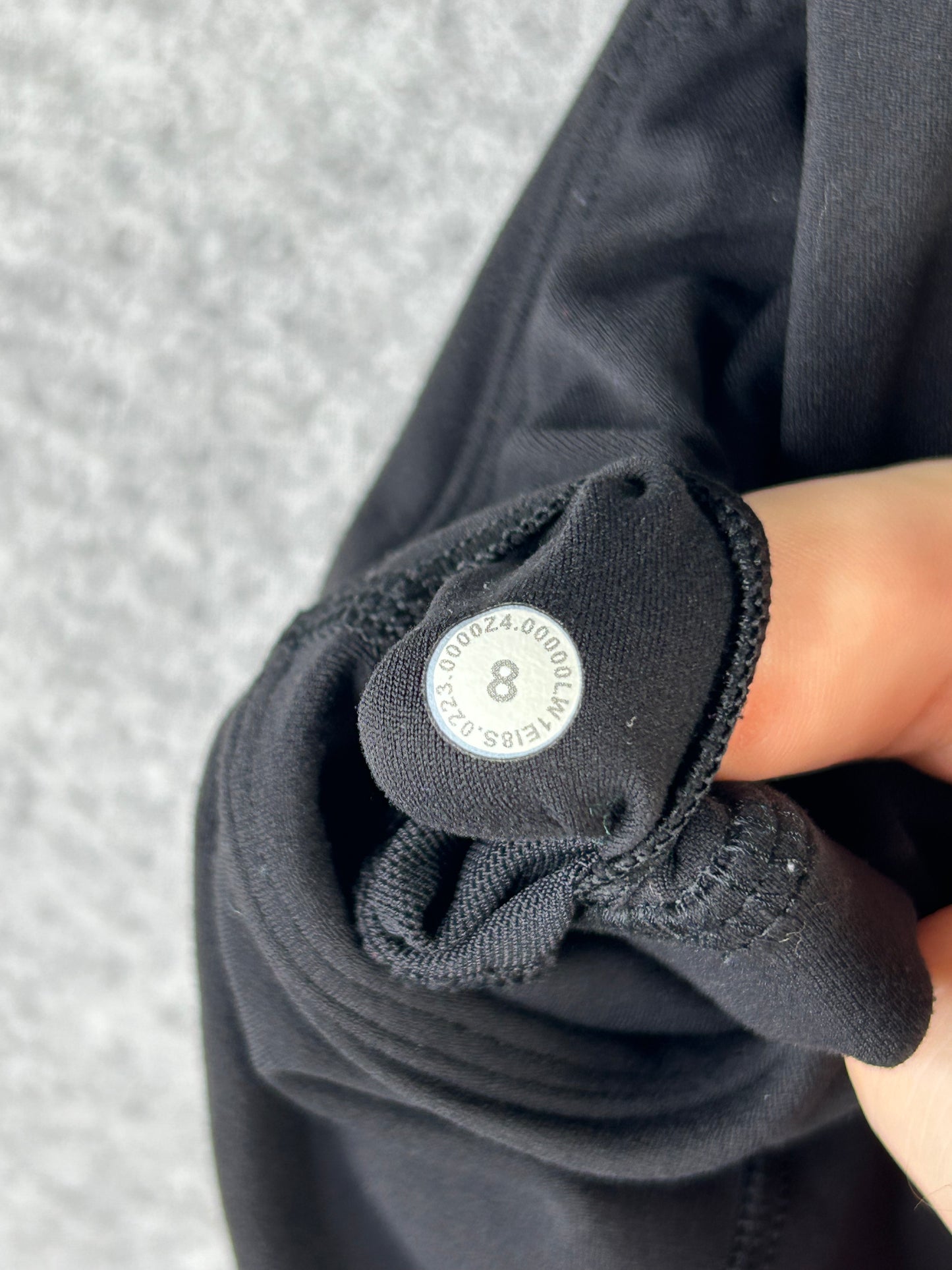 Lululemon Align Bodysuit 6" Size 8 Black