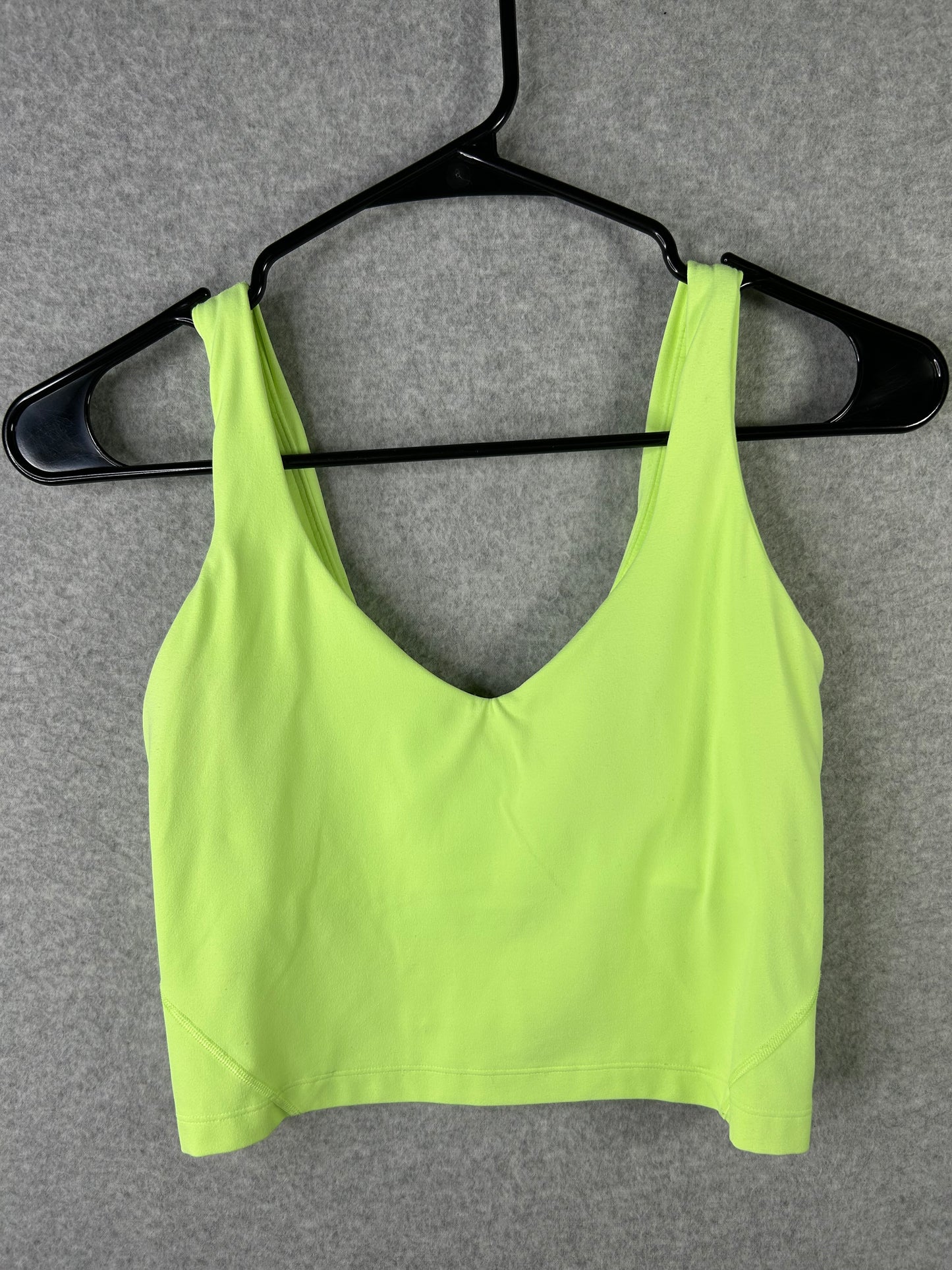 Lululemon Align Tank Top Size 4 Electric Lemon