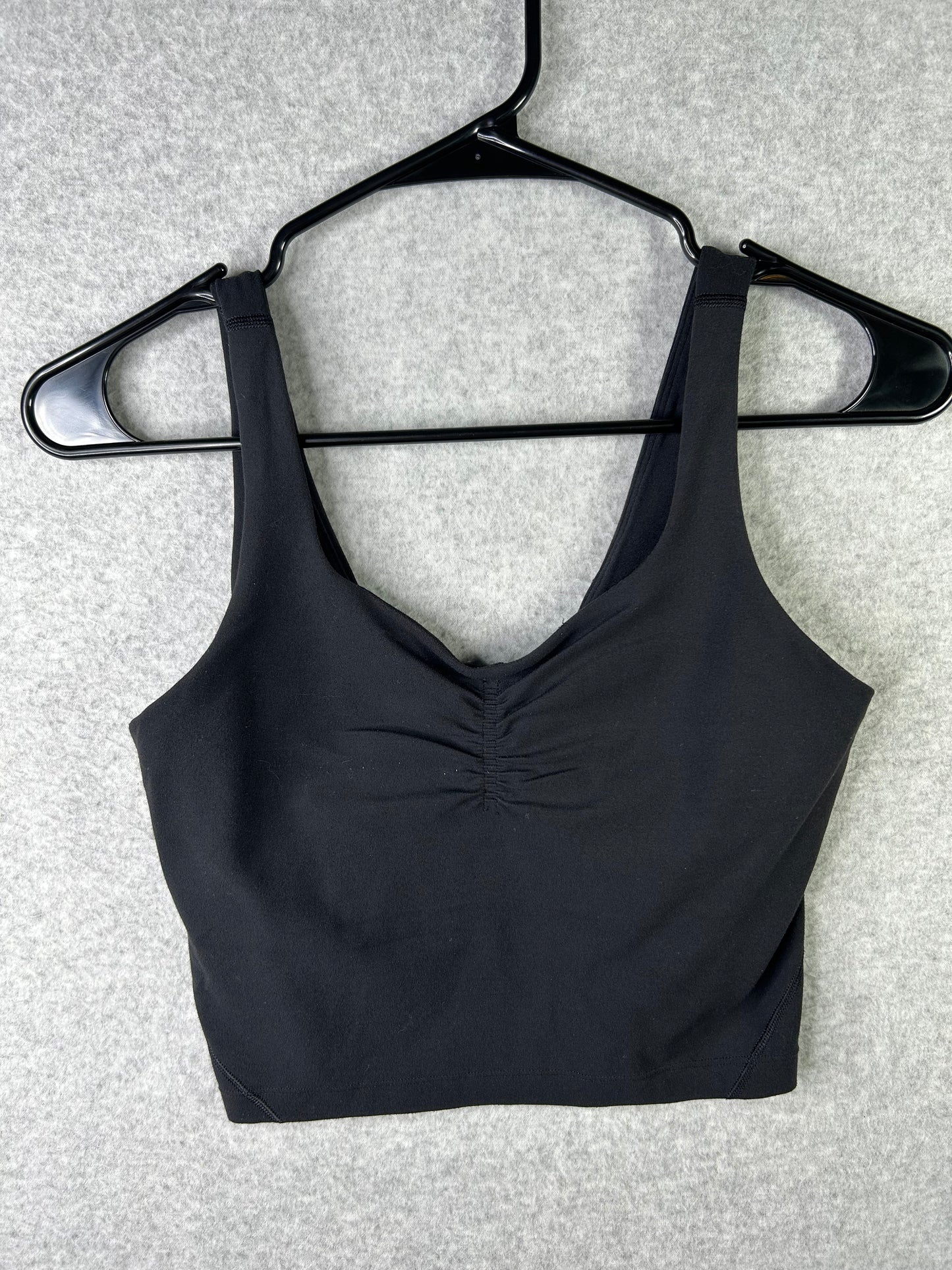 Lululemon Align Tank Gathered-Front Size 2 Black