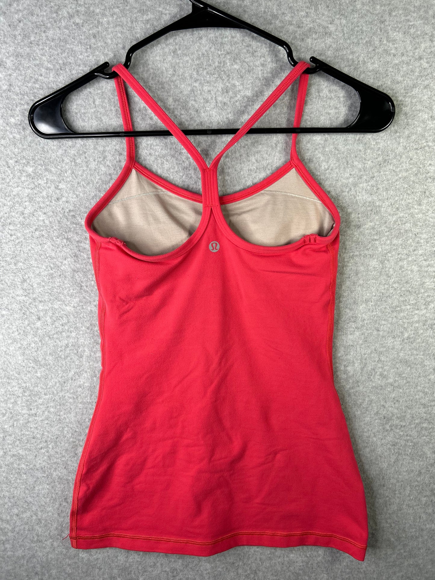 Lululemon Power Y Tank Size 2 True Red