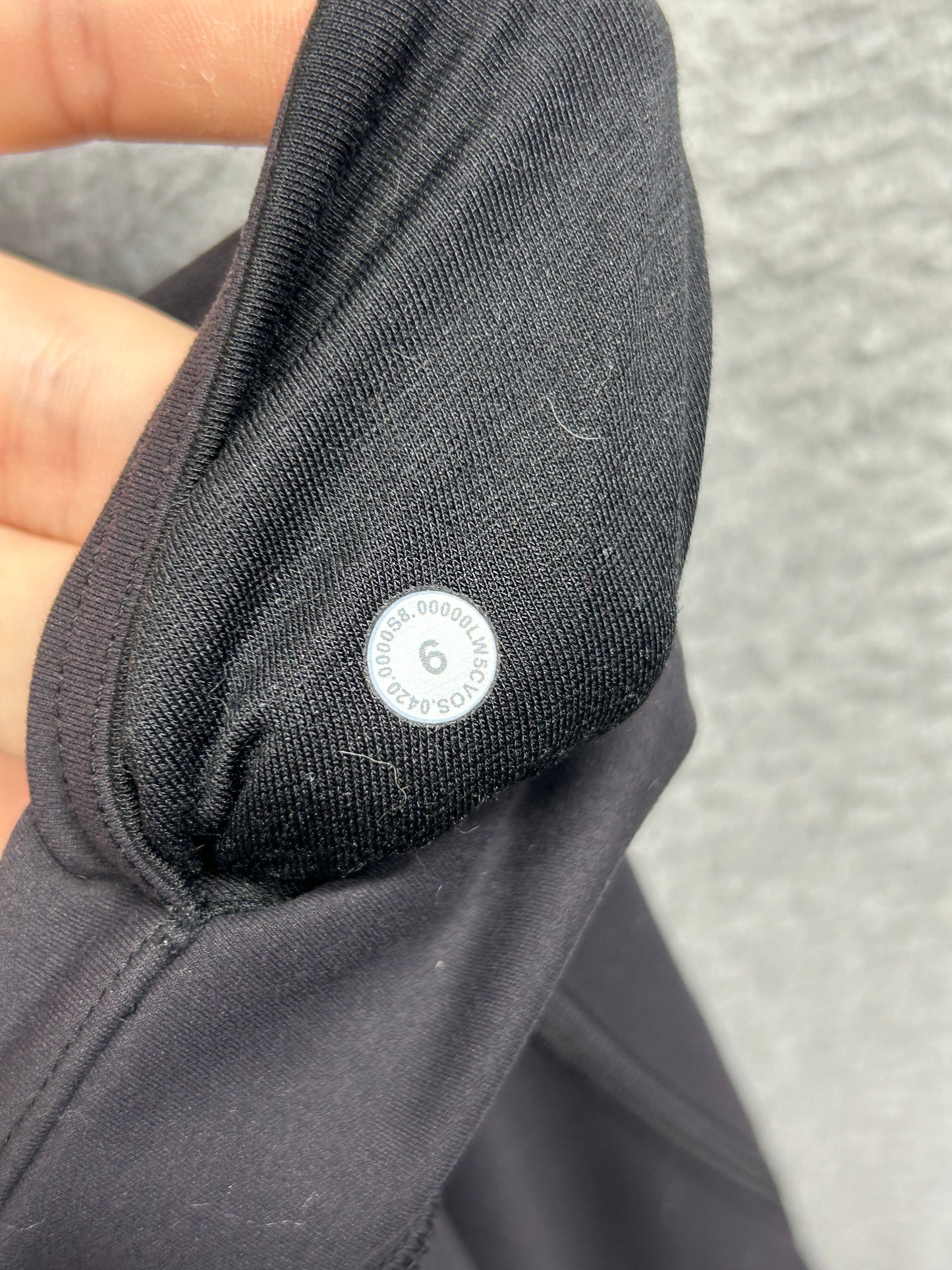 Lululemon Get in Line Super High-Rise Tight 28" Size 6 Black
