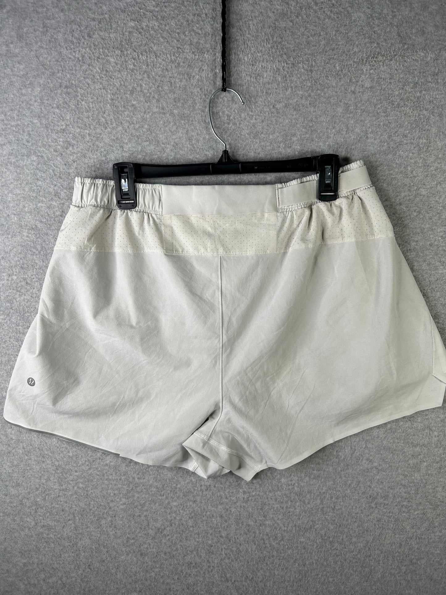 Lululemon Surge Lined Short 4" Size XL White