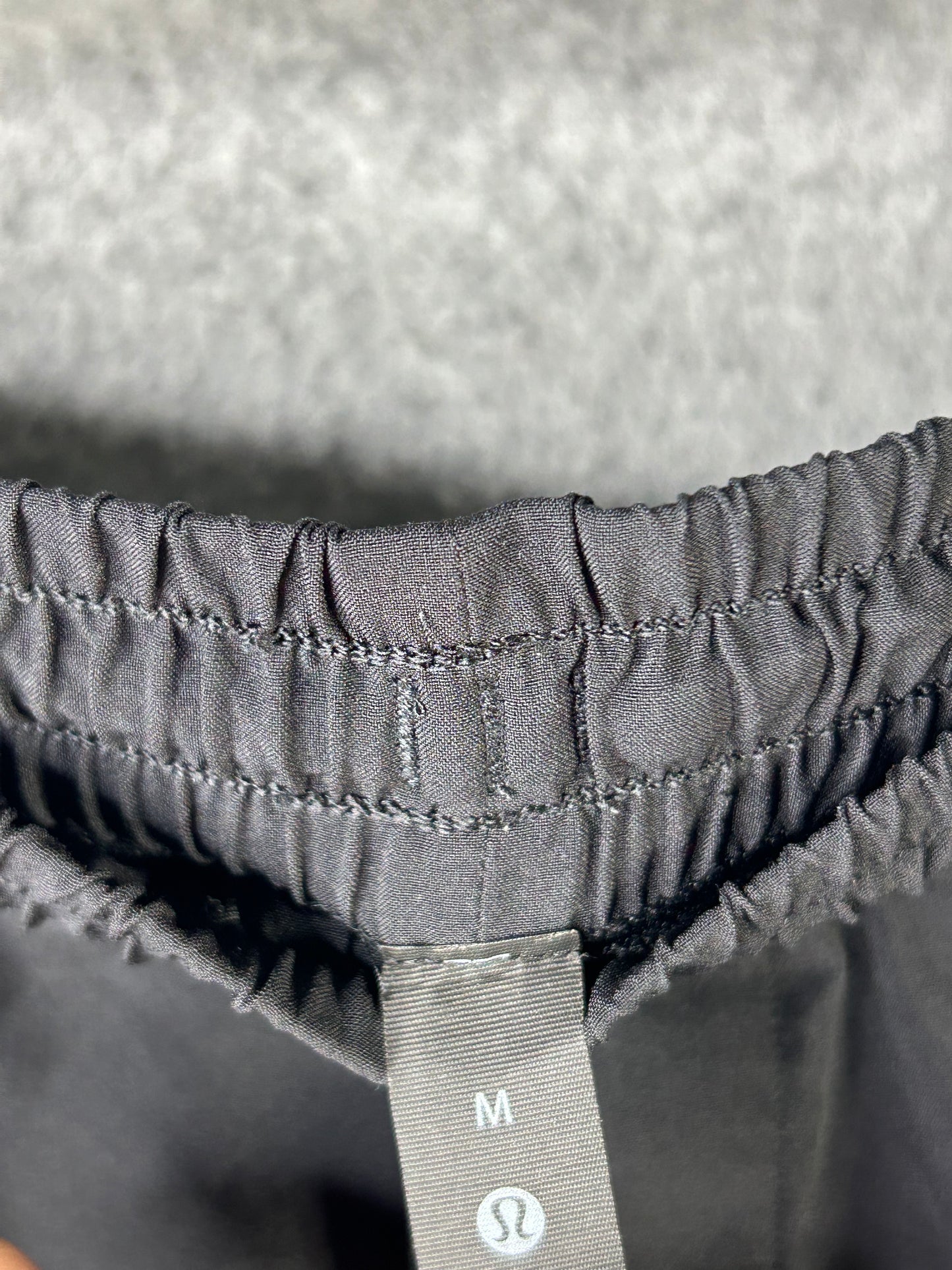 Lululemon Pace Breaker Short 5" Lined Size Medium Black