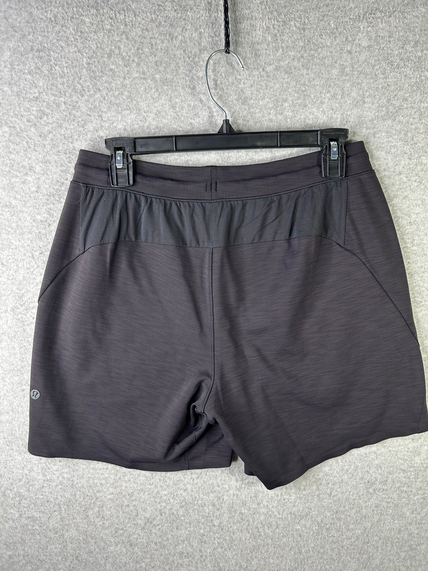 Lululemon Balancer Short 6" Everlux Size M Heathered Black