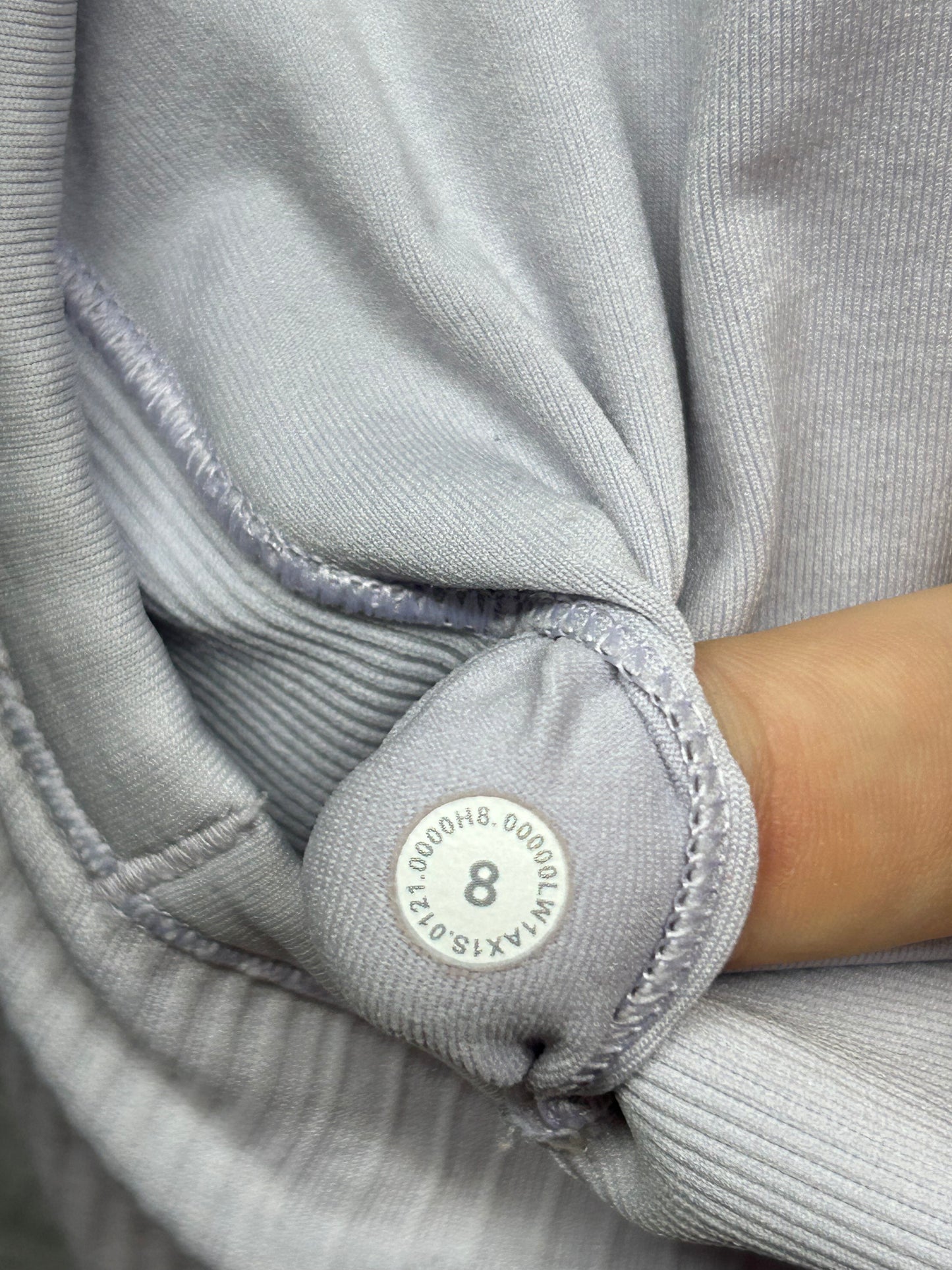 Lululemon Ebb to Street Tank Top Size 8 Faint Lavender