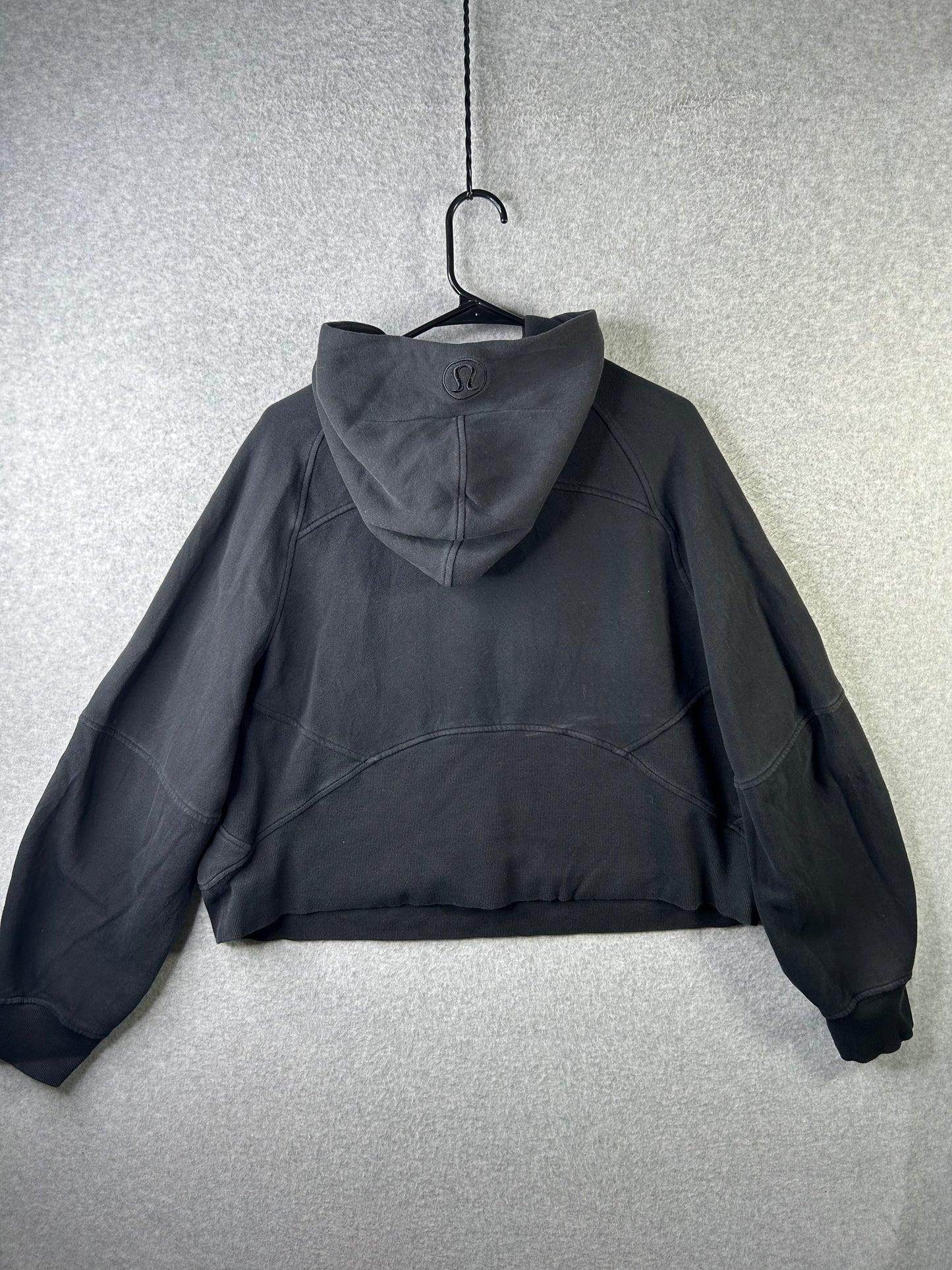 Lululemon Scuba Oversized 1/2 Zip Hoodie Size XL/XXL Black
