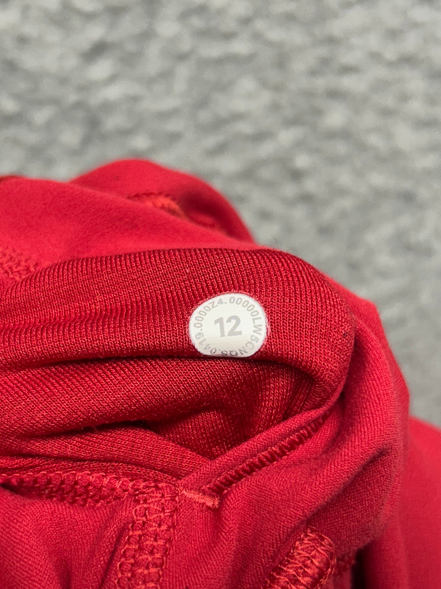 *RARE* Lululemon Align Pant II 25" Size 12 Lunar New Year Dark Red
