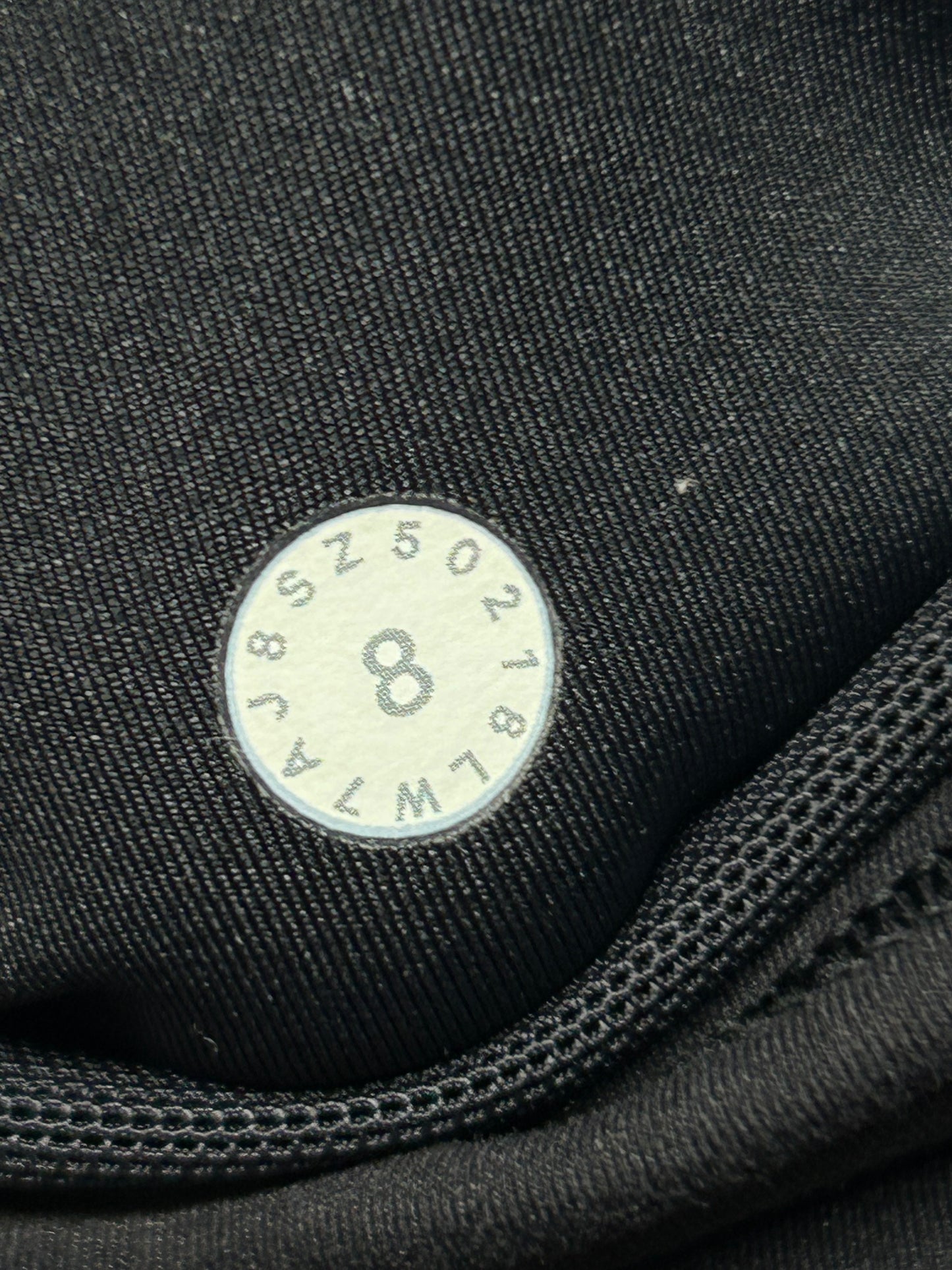 Lululemon In Movement Short Everlux 2.5" Size 8 Black