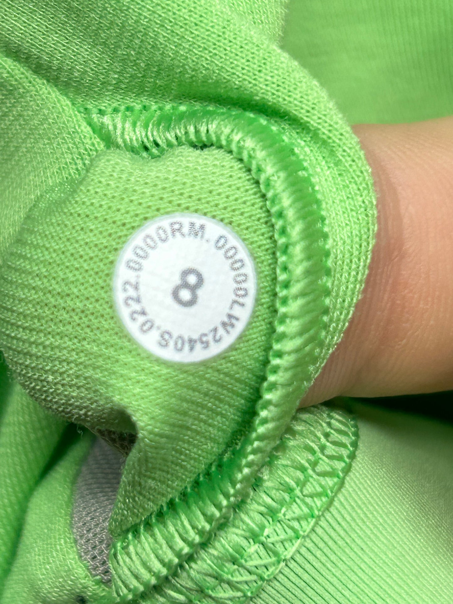Lululemon Energy Bra Size 8 Zippy Green
