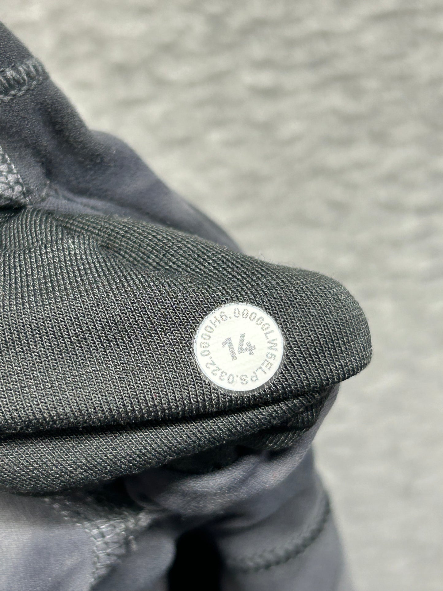 Lululemon Align High-Rise Pant 28" Size 14 Diamond Dye Pitch Grey Graphite Grey