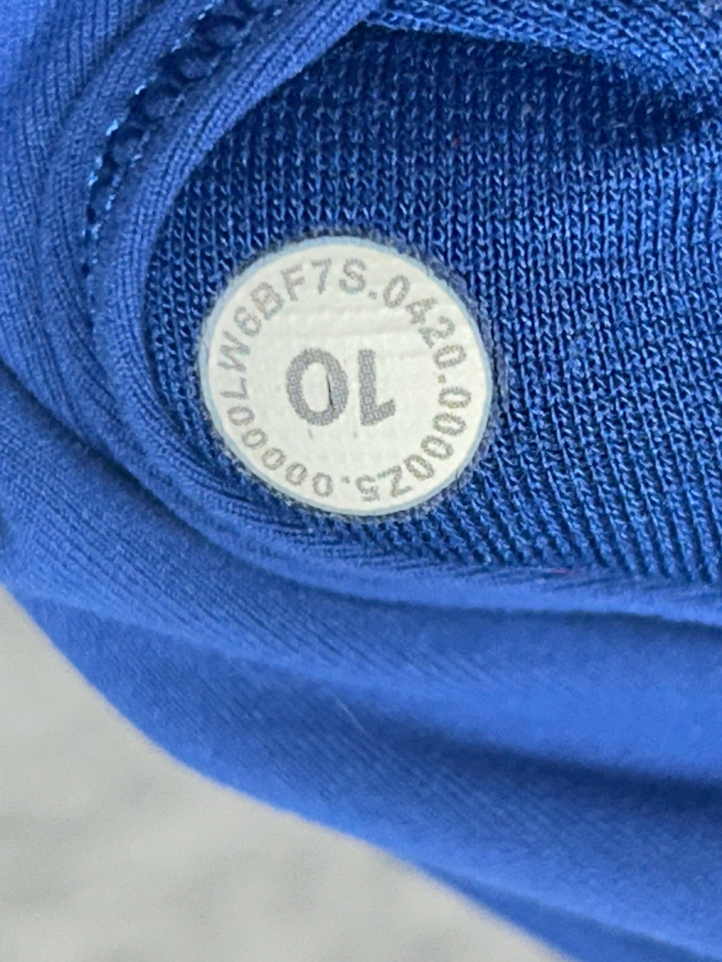 Lululemon Wunder Train High-Rise Crop 21" Size 10 Regatta Blue