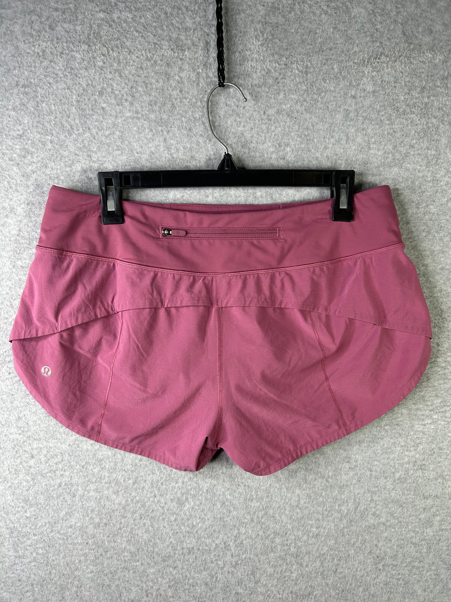 Lululemon Speed Up Short 2.5" Size 8 Moss Rose