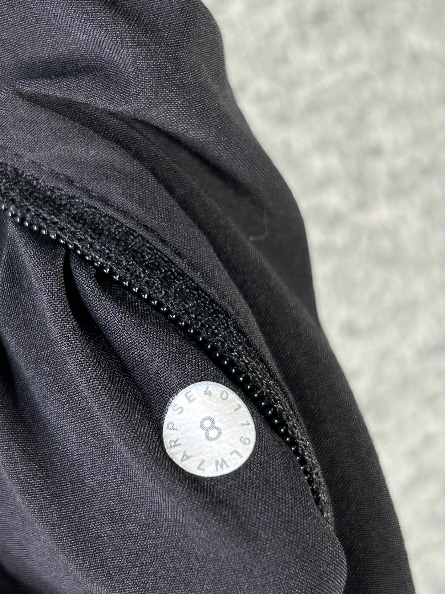 Lululemon Tracker Short V 4" Size 8 Black