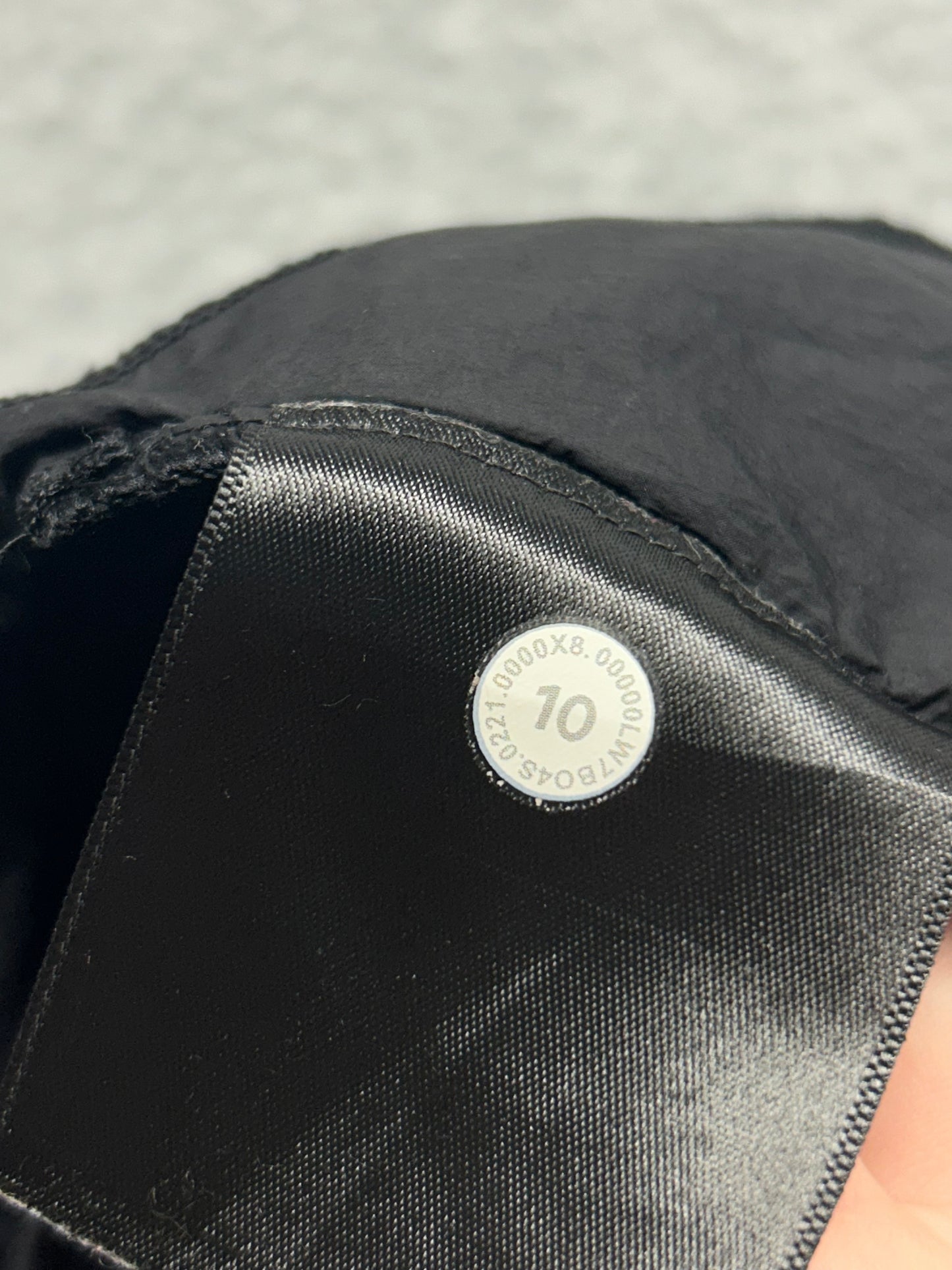 Lululemon Step Out High Rise Short 3" Size 10 Black
