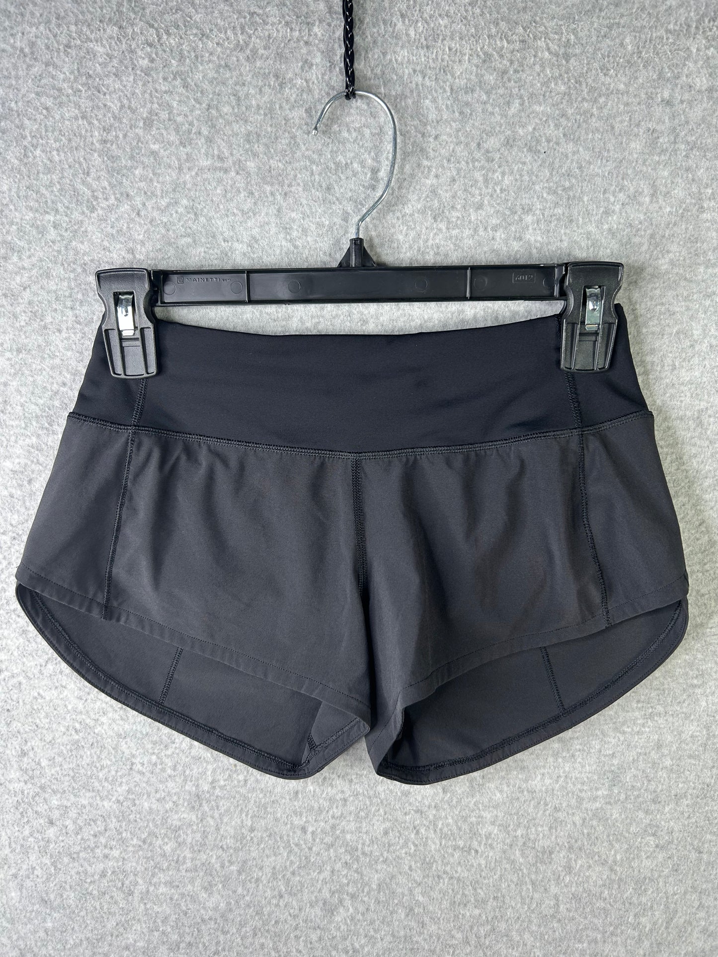 Lululemon Speed Up Short 2.5" Size 0 Black