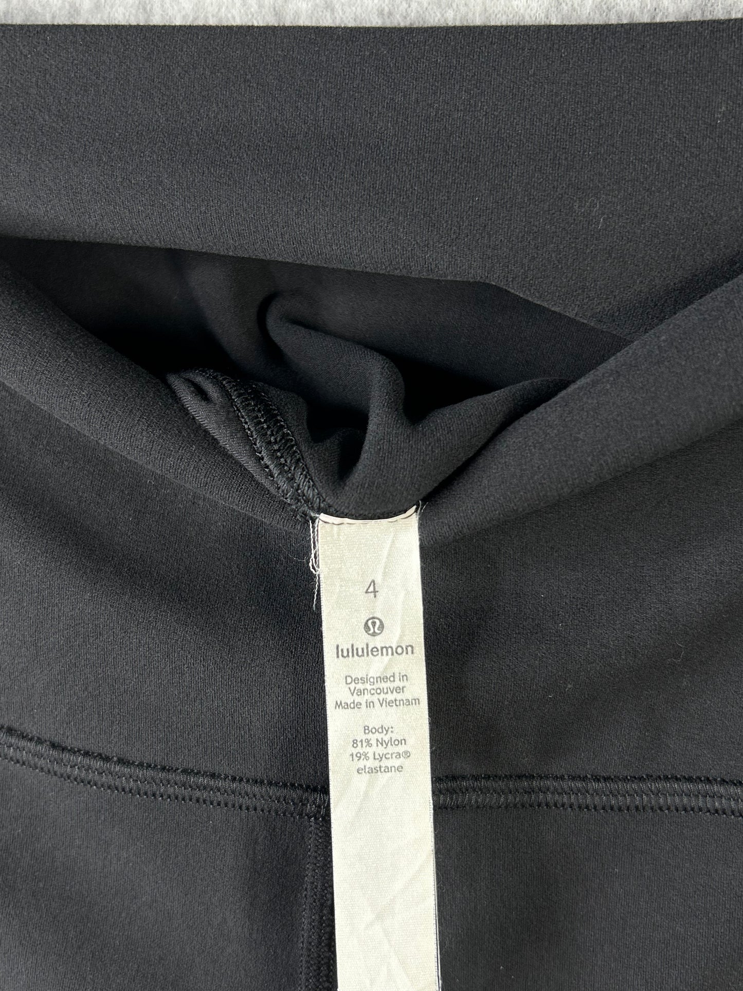 Lululemon Align Short 4" Size 4 Black