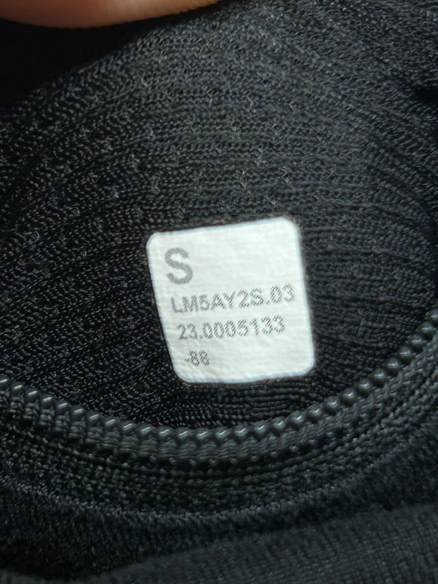 Lululemon Soft Jersey Tapered Pant Size Small (Square) Black