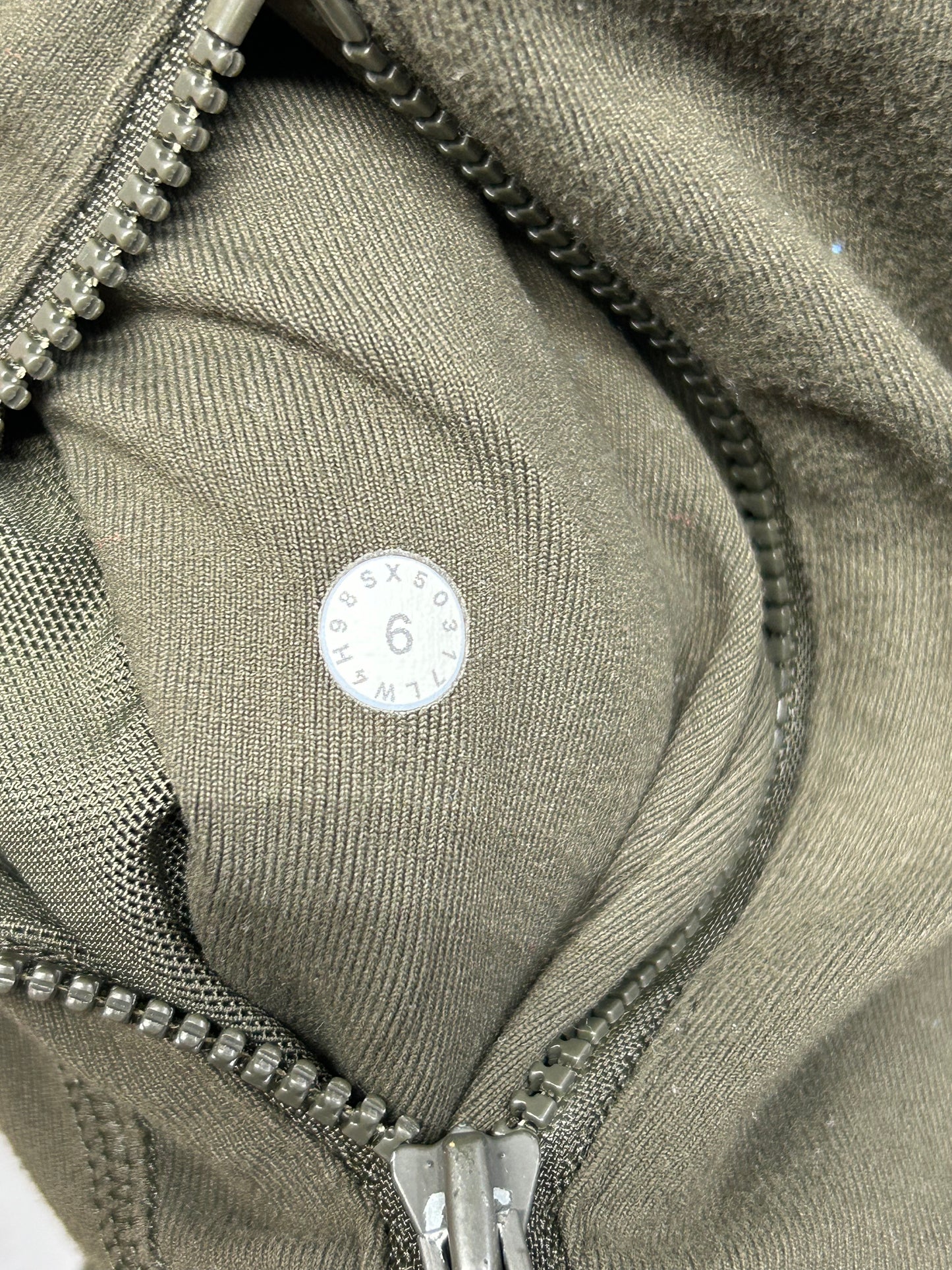 Lululemon Define Jacket Size 6 Dark Olive