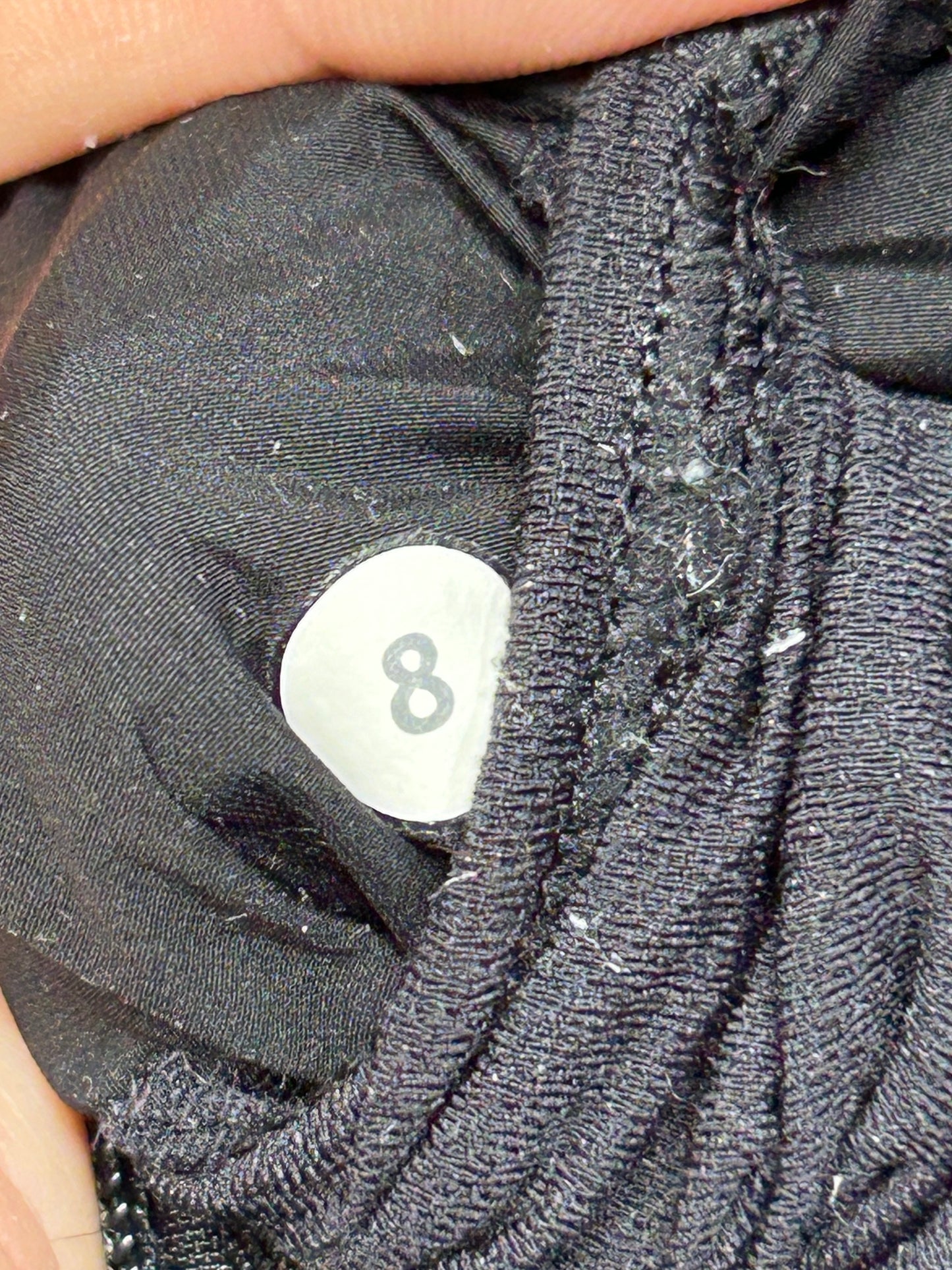 Lululemon Run For Cold Jacket Size 8 Black