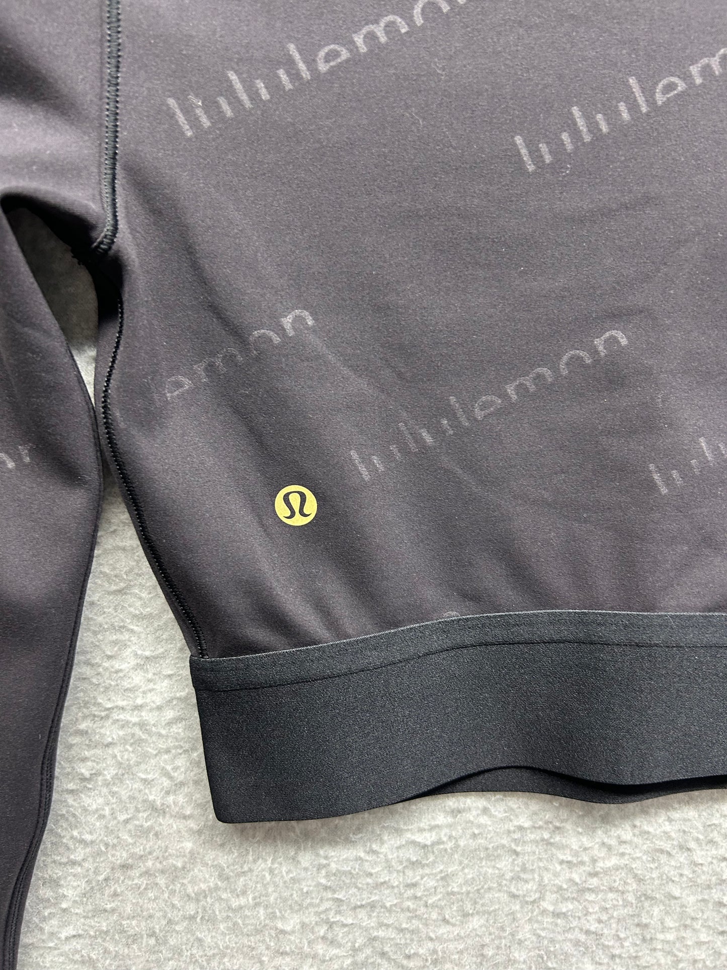 Lululemon Wunder Train Cropped Long Sleeve Size 2 Black