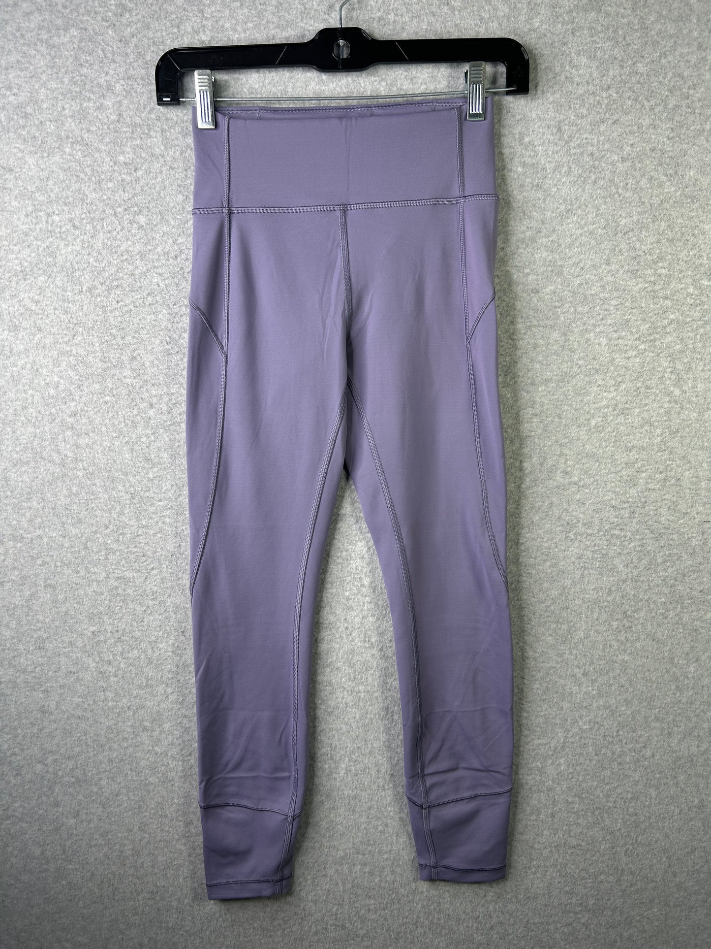 Lululemon In Movement Tight 25" Everlux Size 4 Purple Quartz