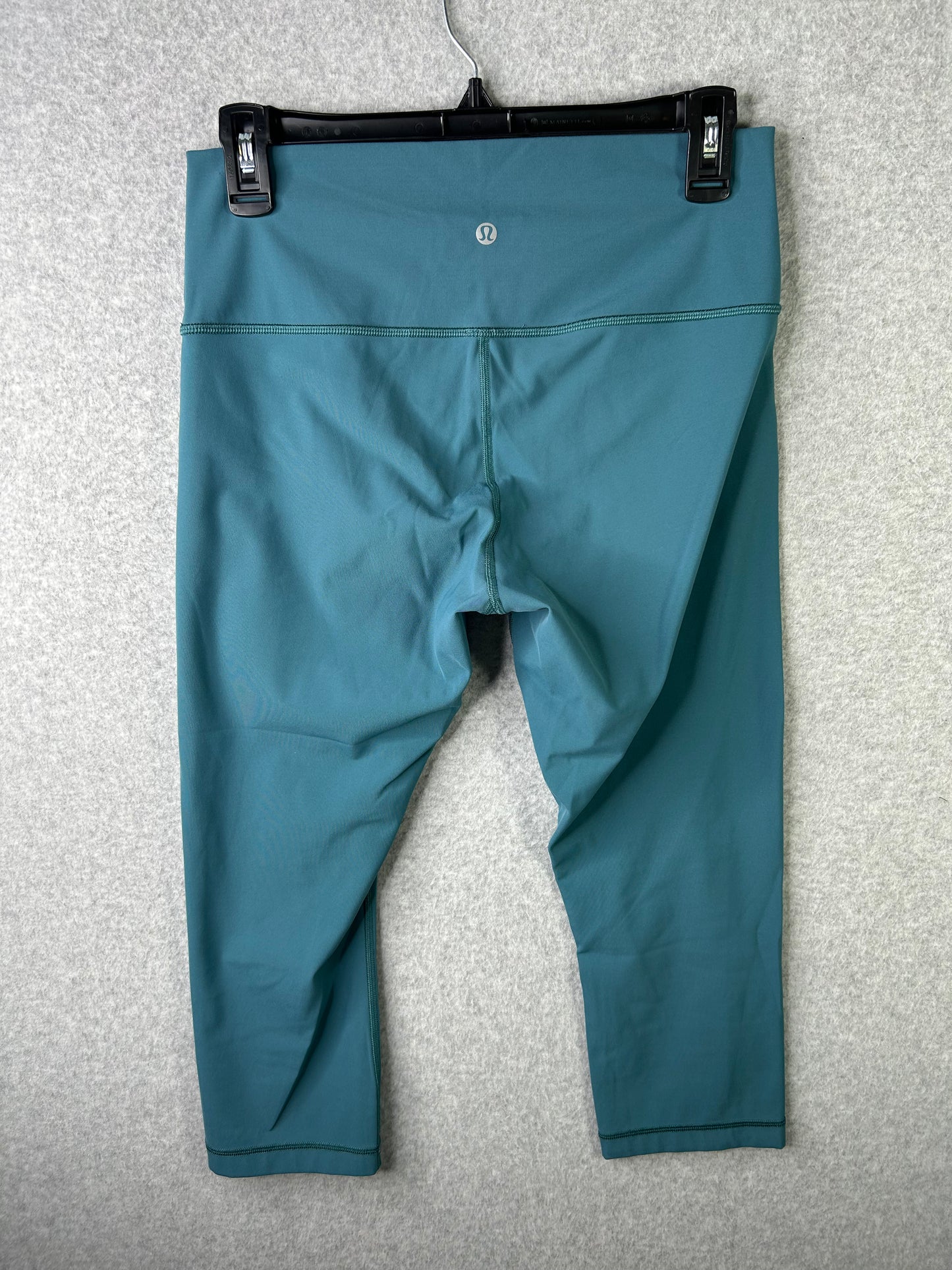 Lululemon Wunder Under Crop High-Rise Full-On Luxtreme 21" Size 10 Deep Cove