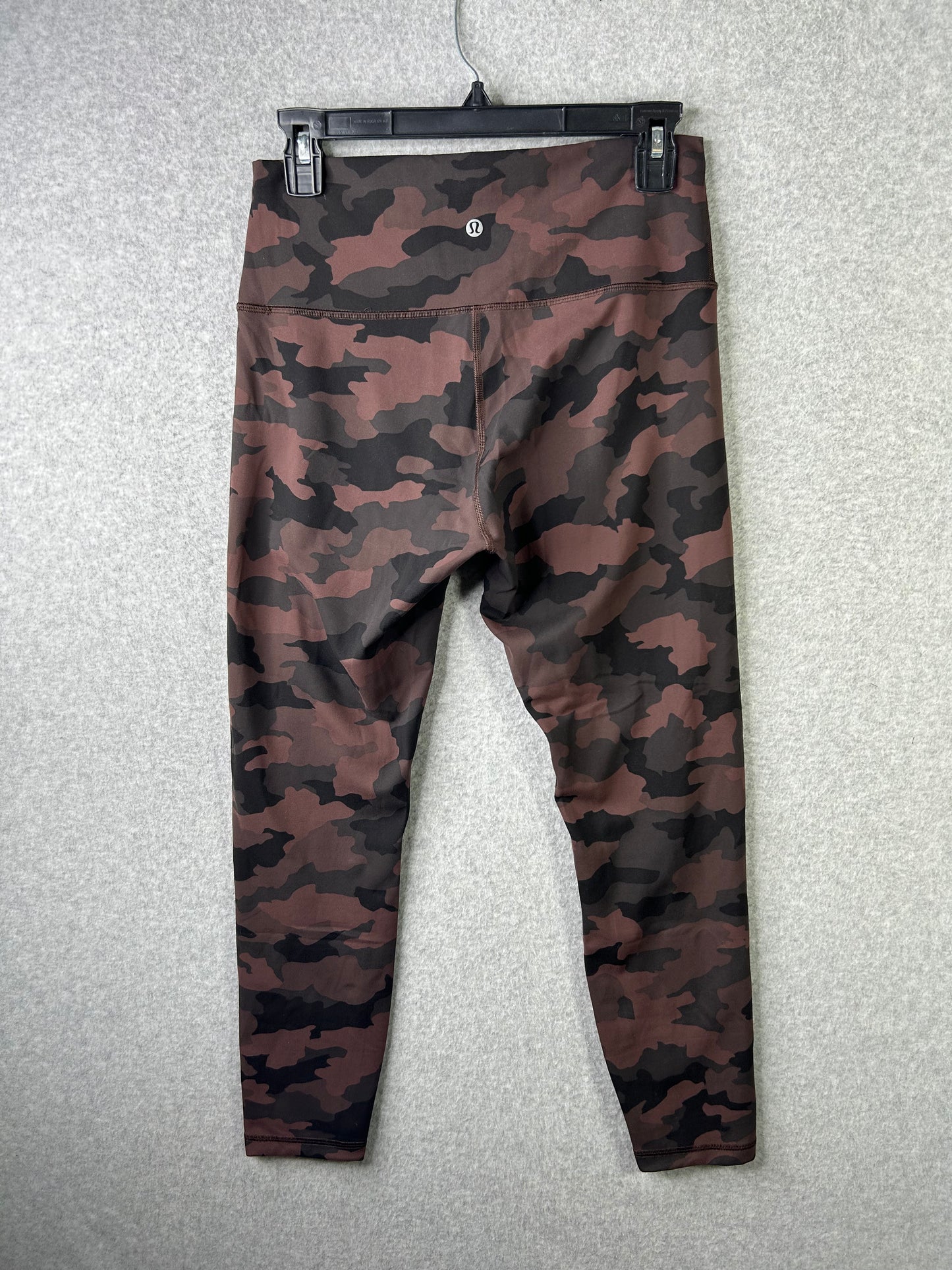 Lululemon Wunder Train High-Rise Tight 25" Size 10 Heritage 365 Camo Brown Earth Multi