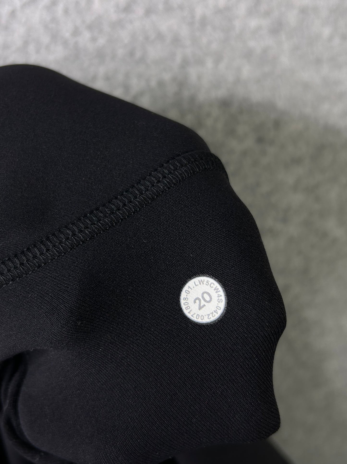 Lululemon Swift Speed High-Rise Brushed Tight 28" Size 20 Black