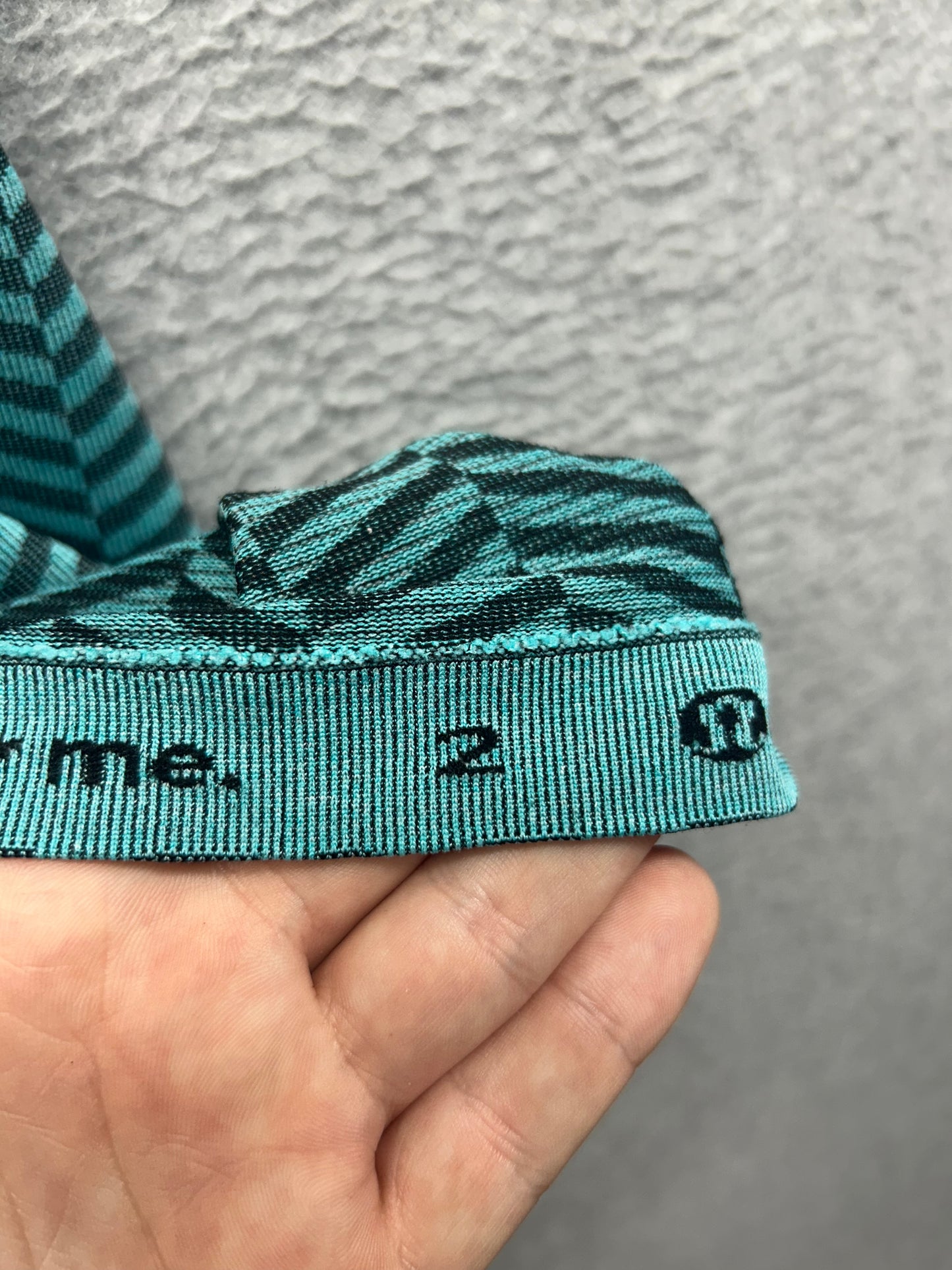 Lululemon Run: Swiftly Tech Racerback Size 2 Heathered Blue Tropics