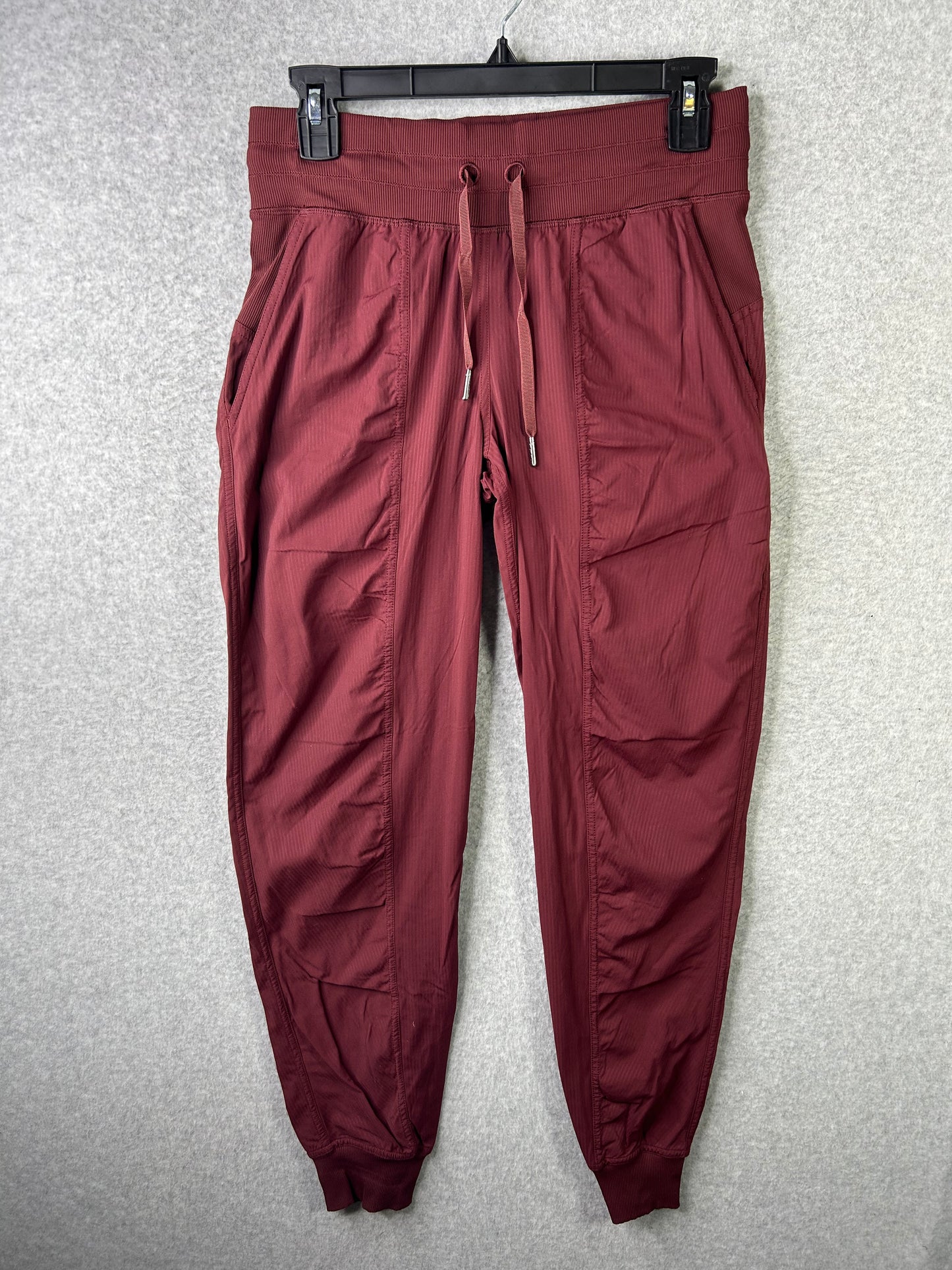 Lululemon Dance Studio Mid-Rise Jogger Size 4 Red Merlot