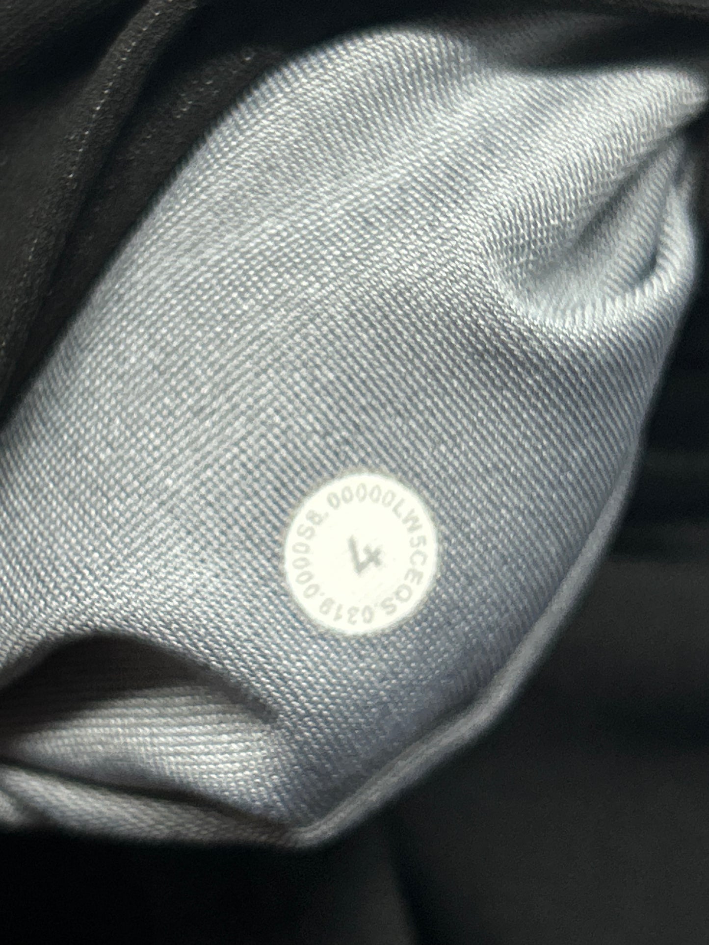 Lululemon Mapped Out High-Rise Tight 28" Size 4 Black | Glacier Grey