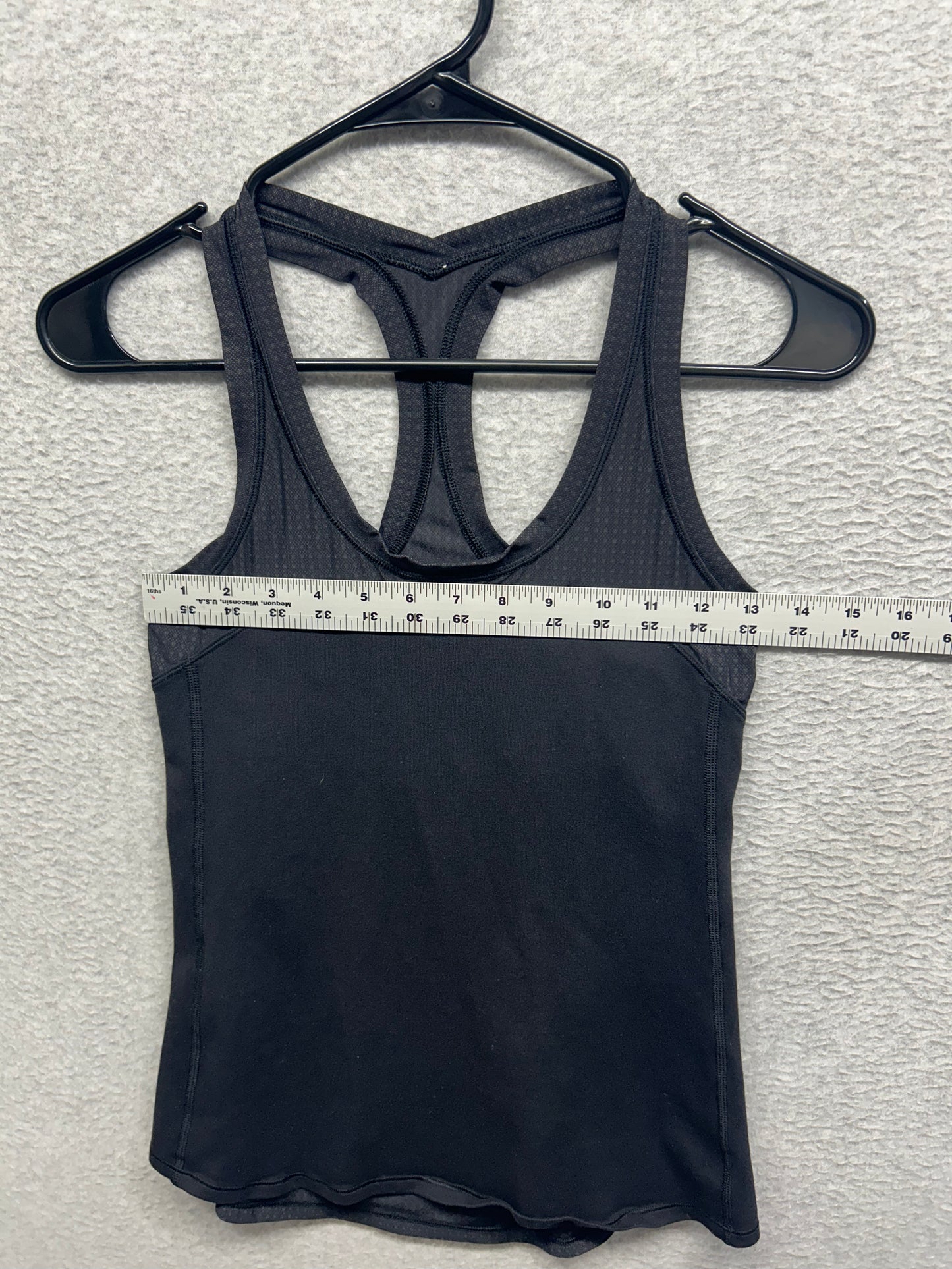 Lululemon Tank Top Size 4 Black