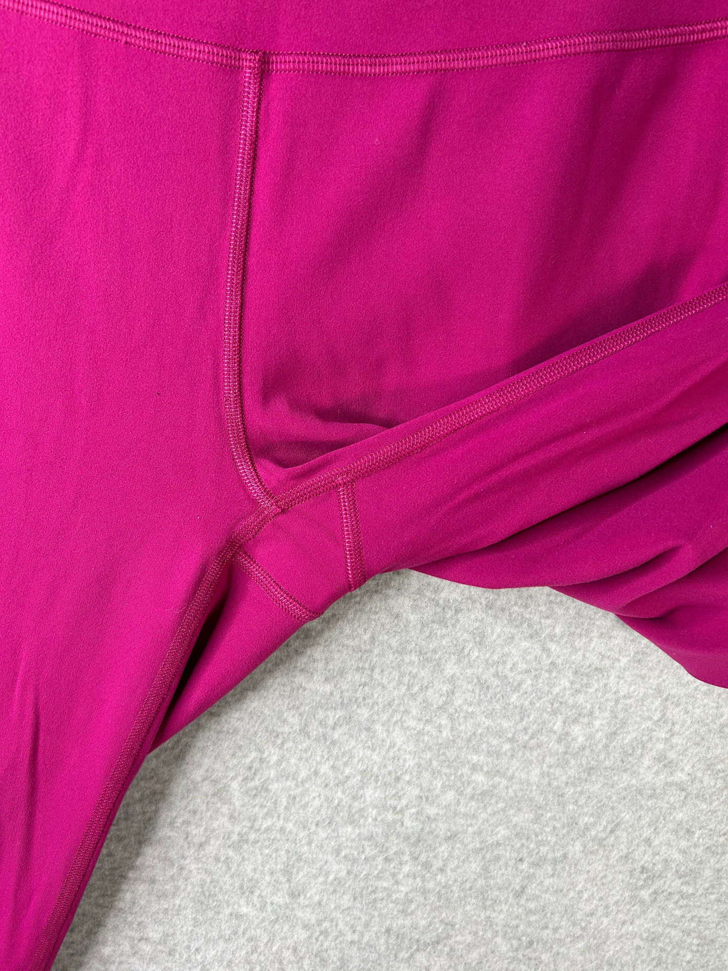 Lululemon Groove Super-High-Rise Flared Pant Nulu Size 6 Magenta Purple
