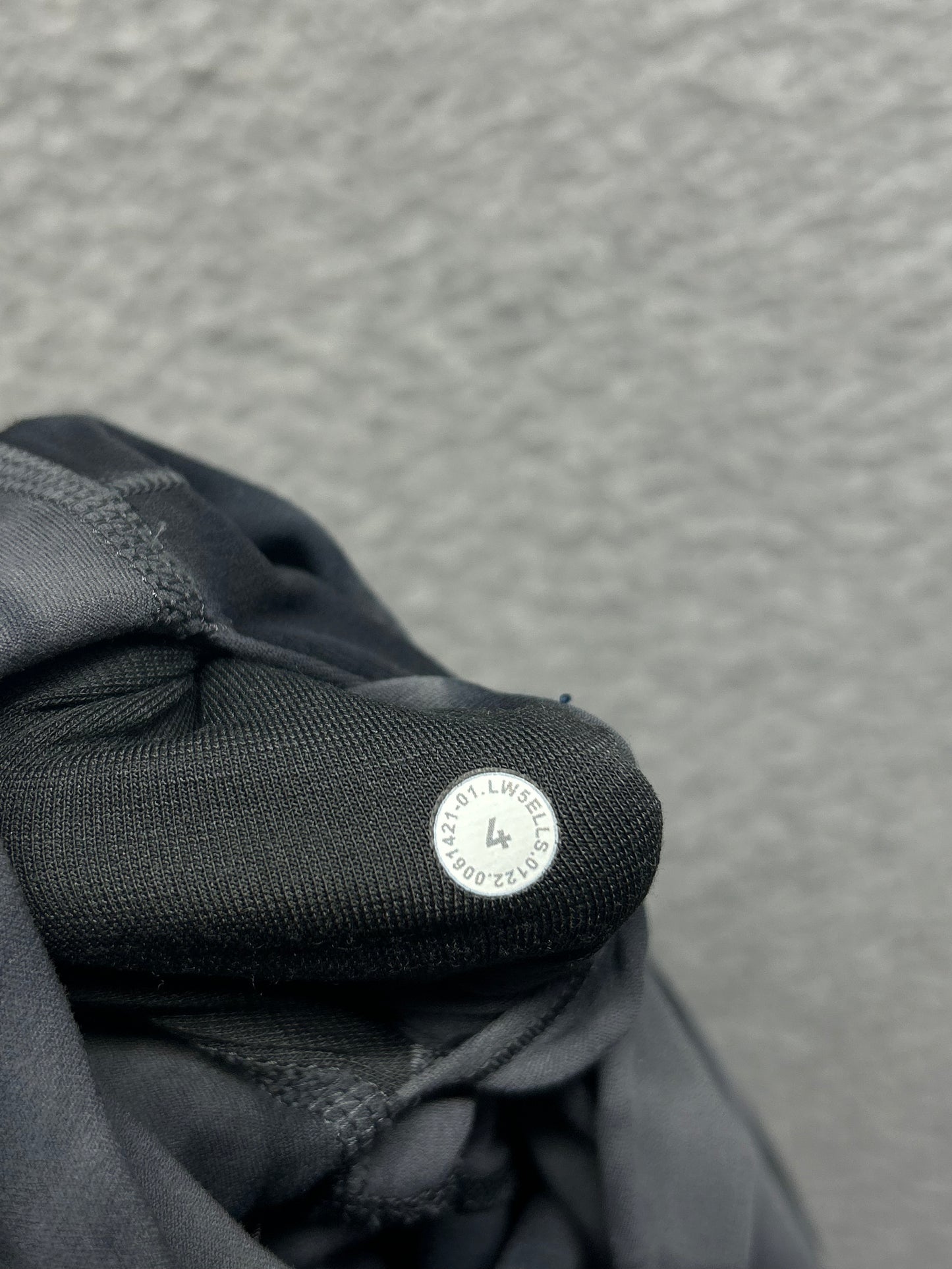 Lululemon Align High-Rise Pant 25" Size 4 Diamond Dye Pitch Graphite Grey