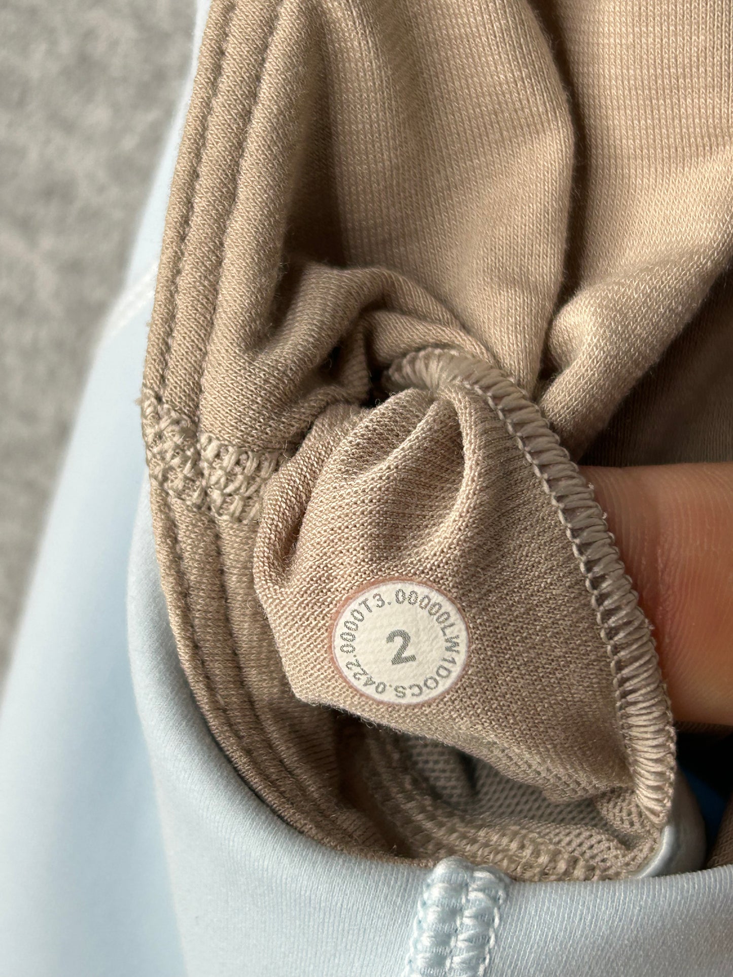 Lululemon Court Crush Tennis Dress Size 2 Powder Blue / White
