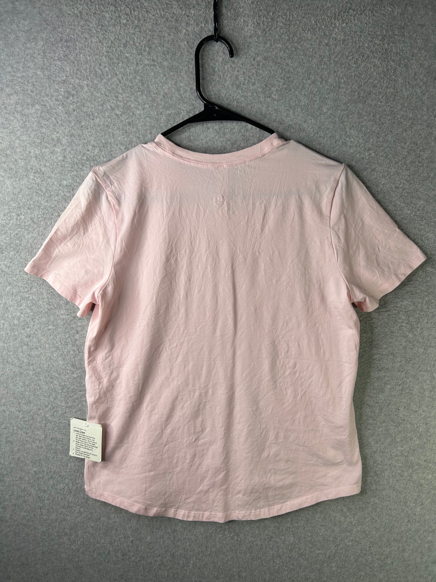 Lululemon Love Crew T-Shirt Size 6 Strawberry Milkshake