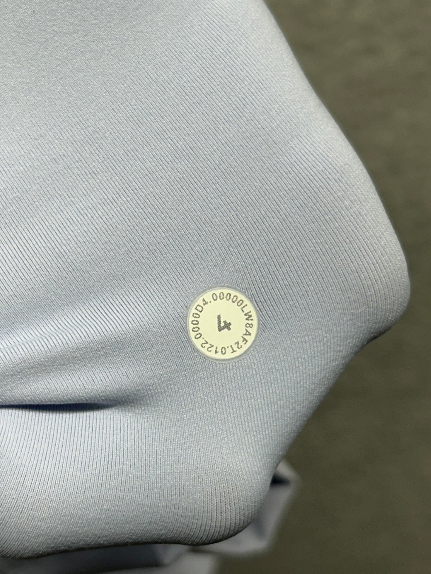 Lululemon Hotty Hot High-Rise Skirt Size 4 Gravel Dust Pastel Blue Multi