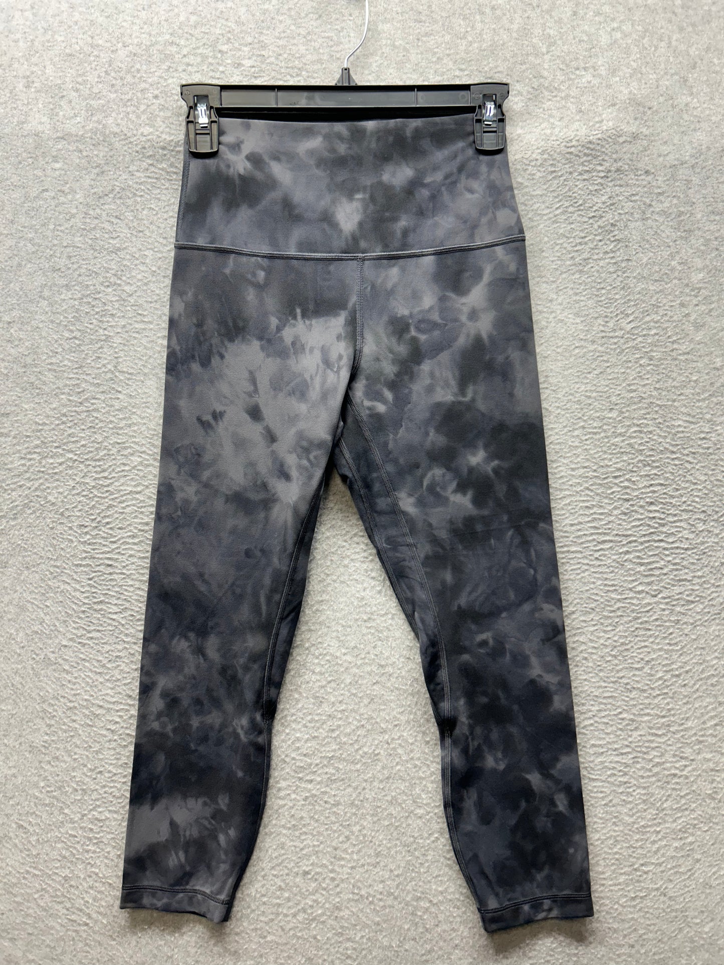 Lululemon Align High-Rise Crop 24" Size 6 Diamond Dye Pitch Grey Graphite Grey