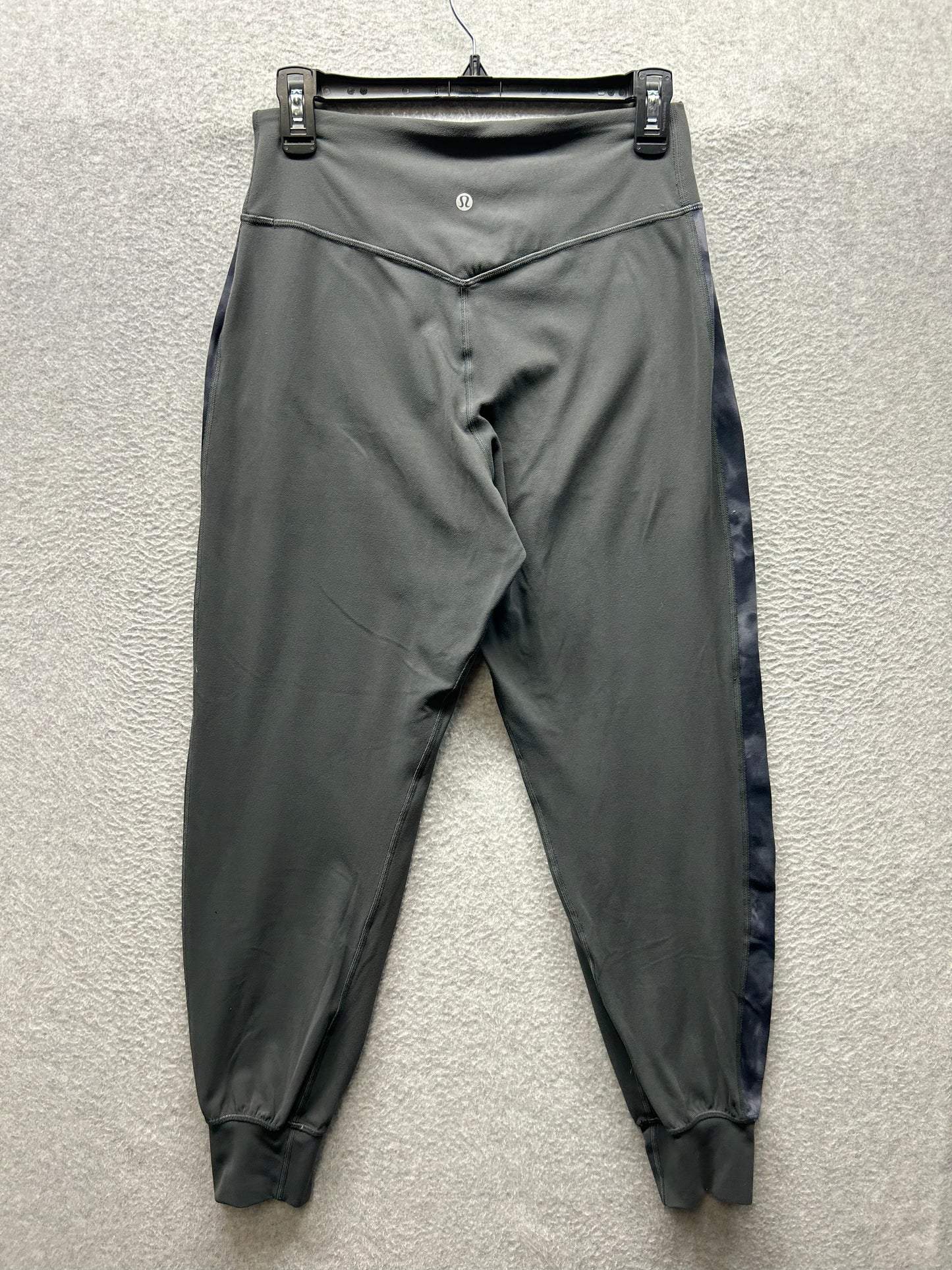 Lululemon Align Jogger Track Stripe Size 8 Graphite Grey / Diamond Dye Pitch Grey Graphite Grey