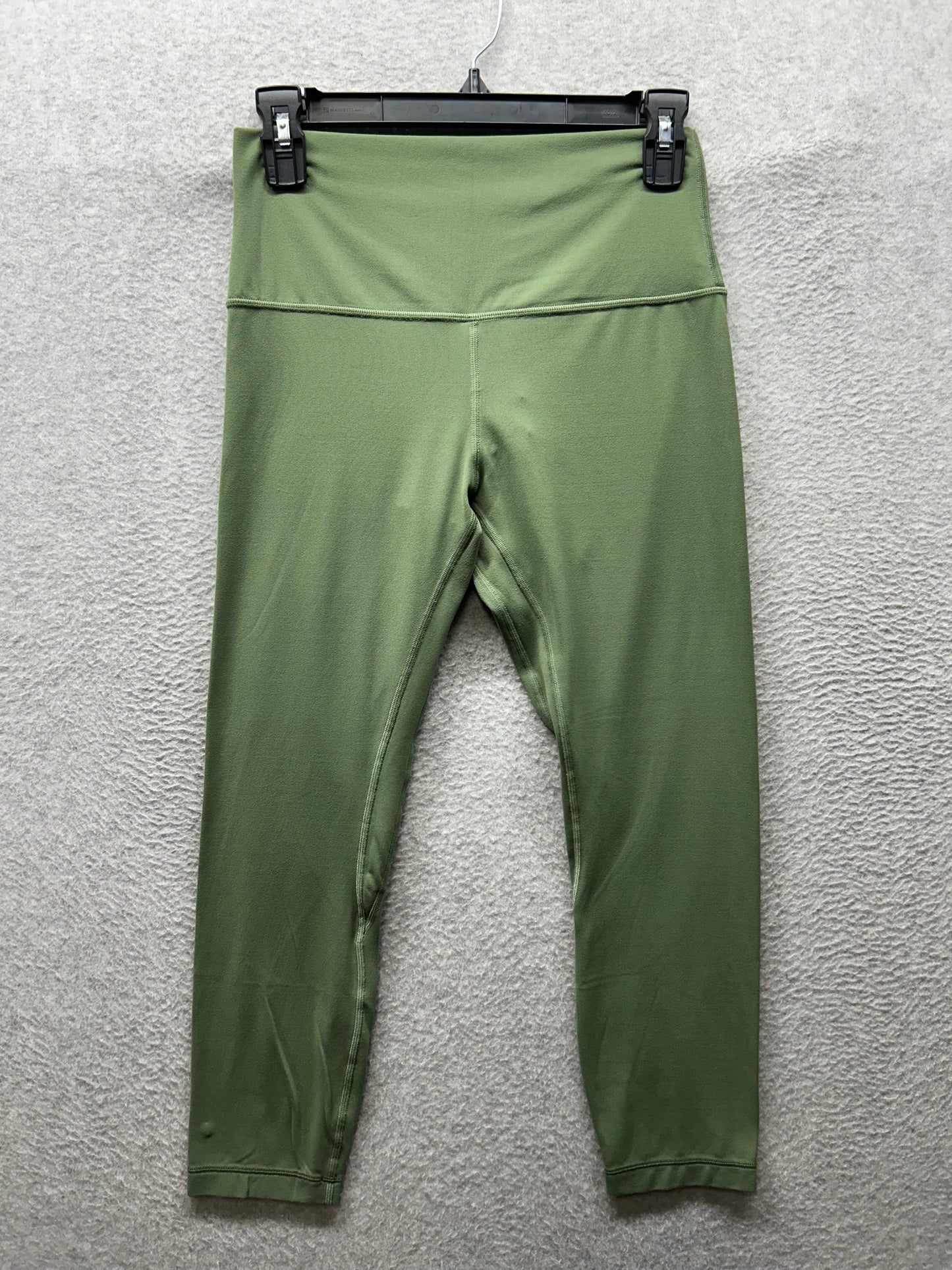 Lululemon Align High-Rise Crop 23" Size 8 Green Twill