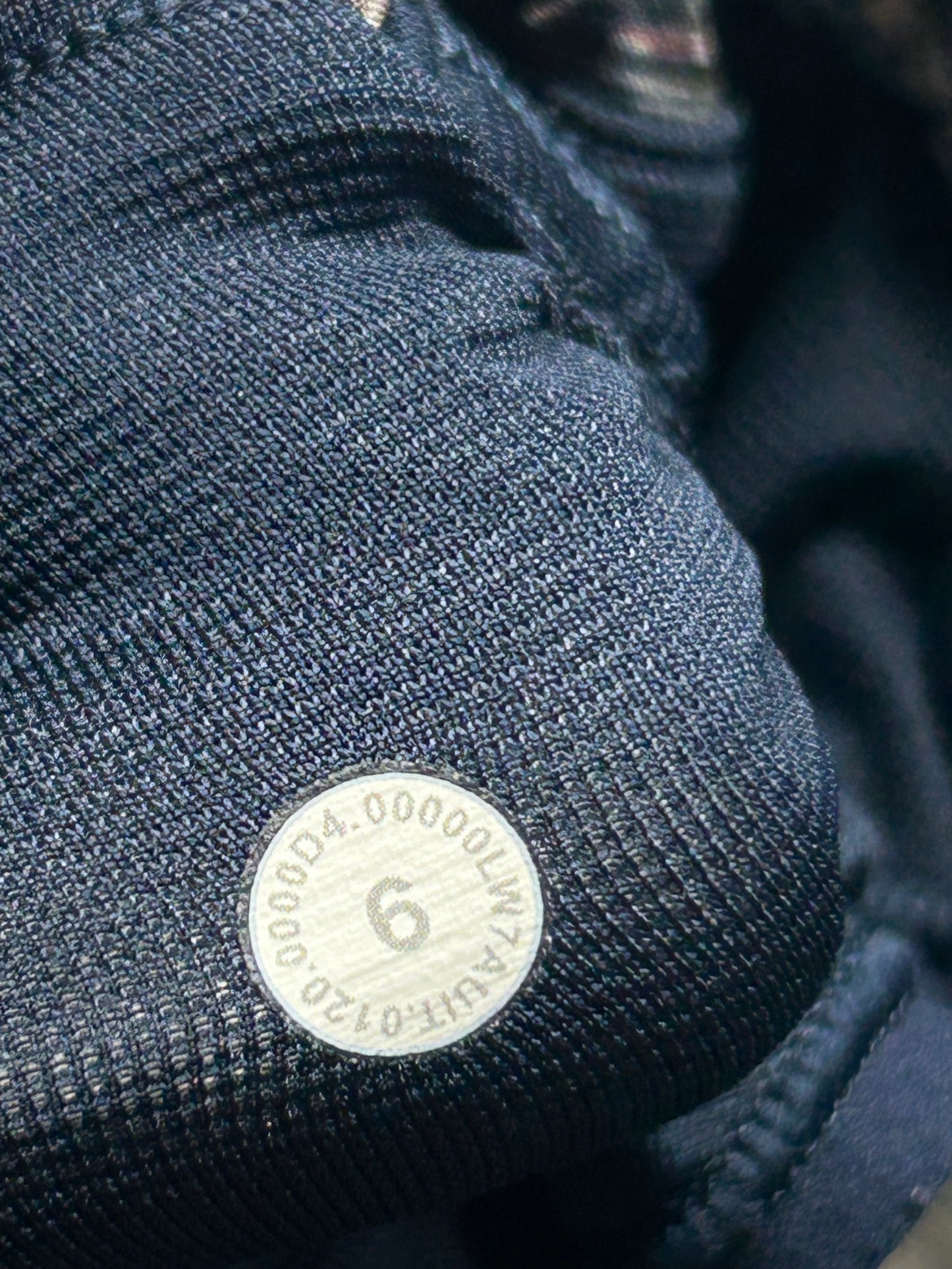 Lululemon Hotty Hot Short 4" Size 6 Digital Oasis Grey Multi