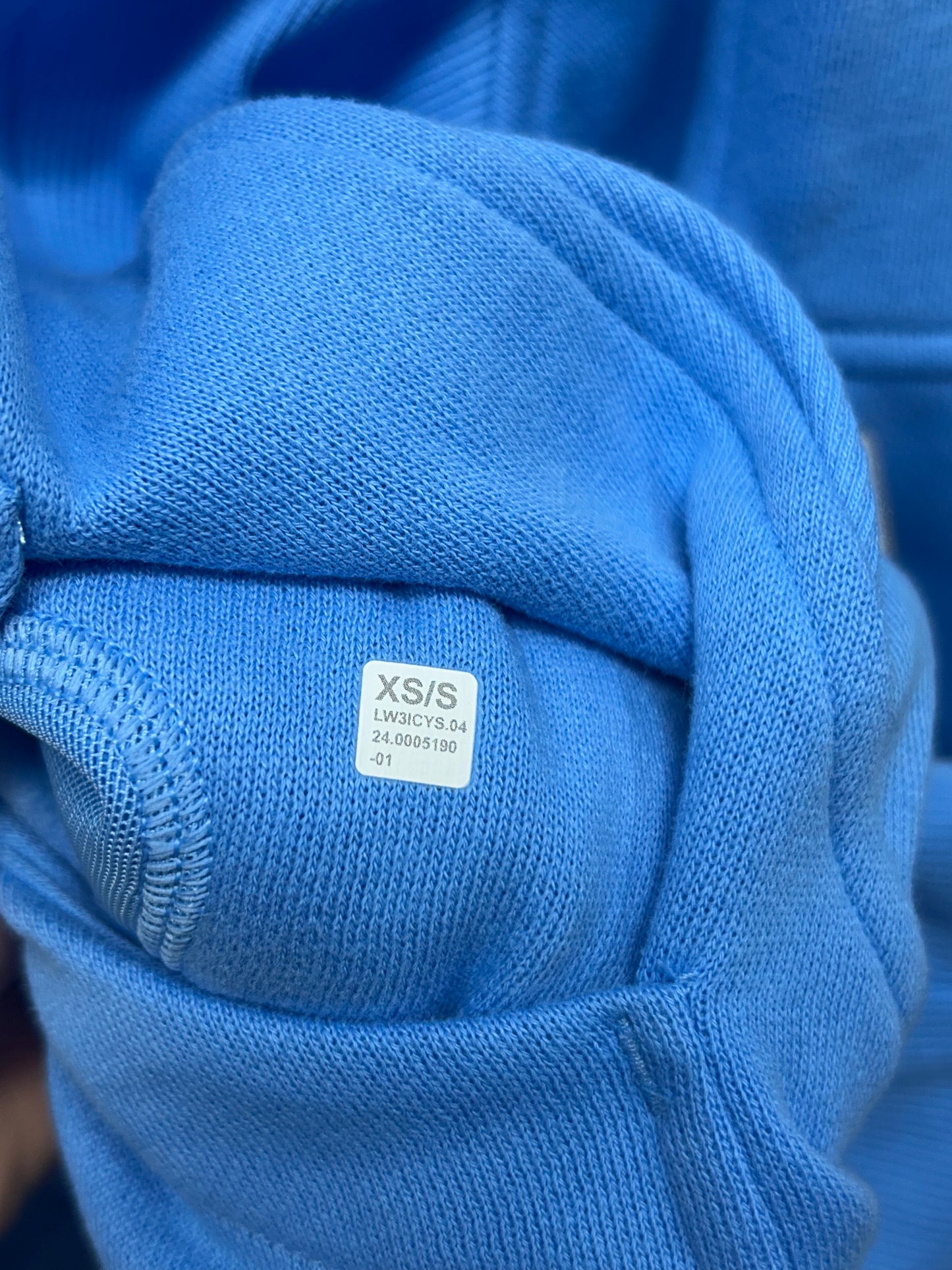 Lululemon Scuba Oversized Funnel-Neck Half Zip Long XS/S Aero Blue