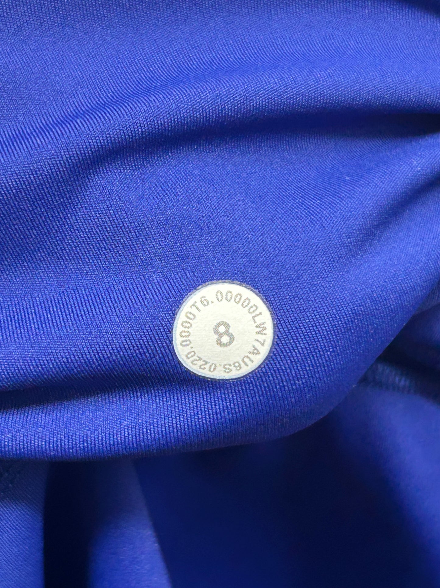 Lululemon Fast and Free Short 6" Size 8 Larkspur