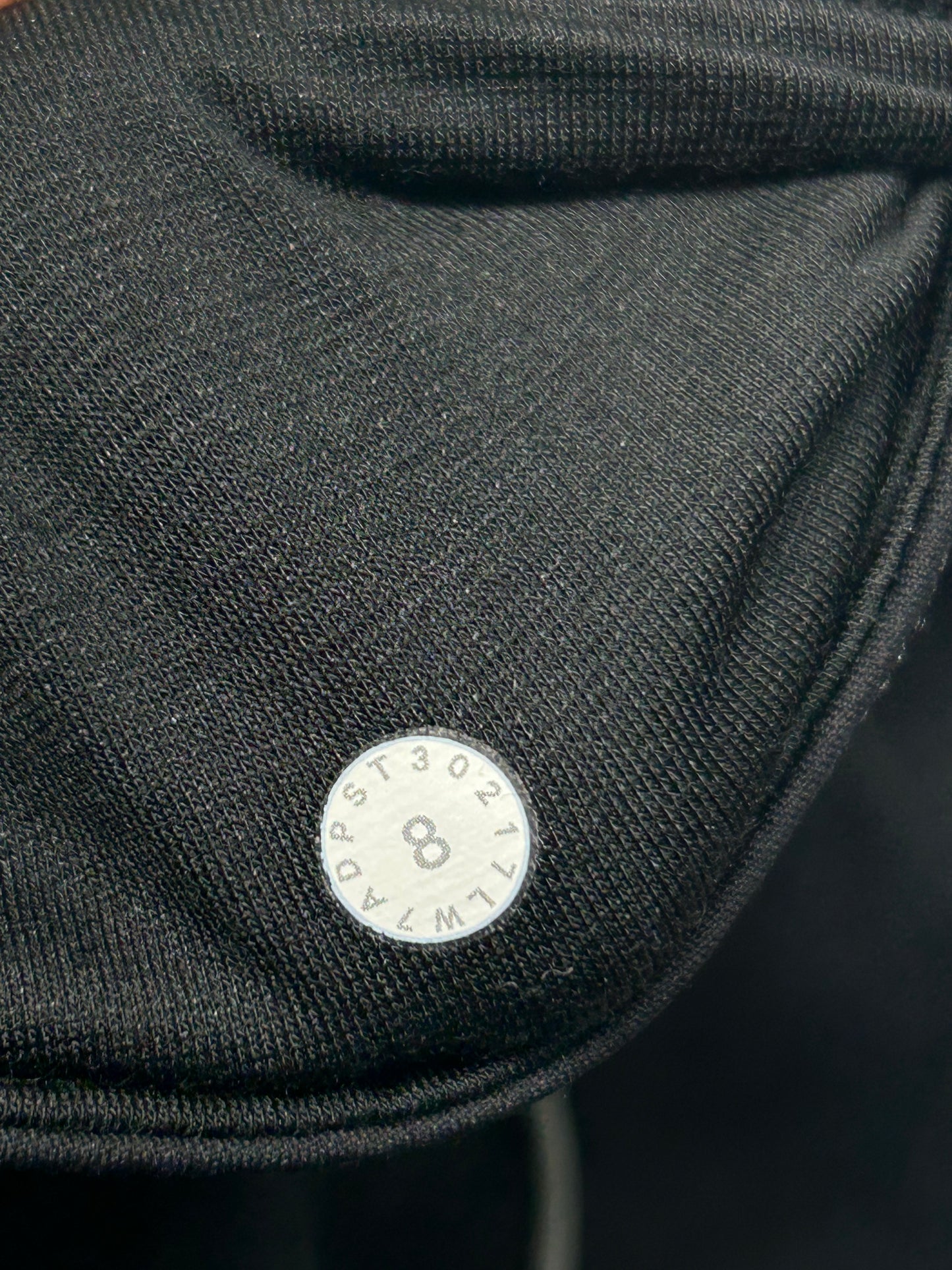 Lululemon Train Times Short 6" Size 8 Black