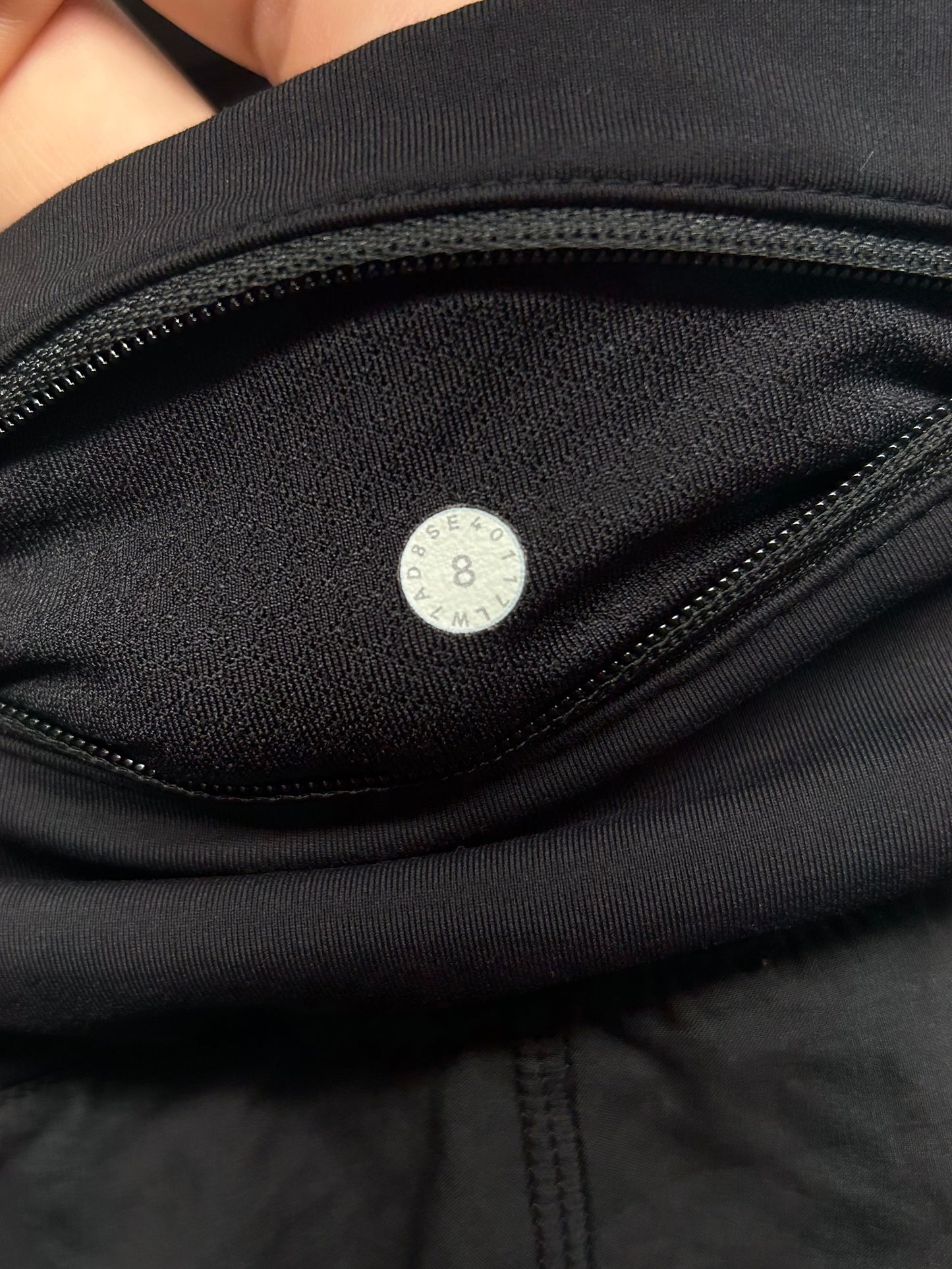 Lululemon Smooth Stride Short Size 8 Black